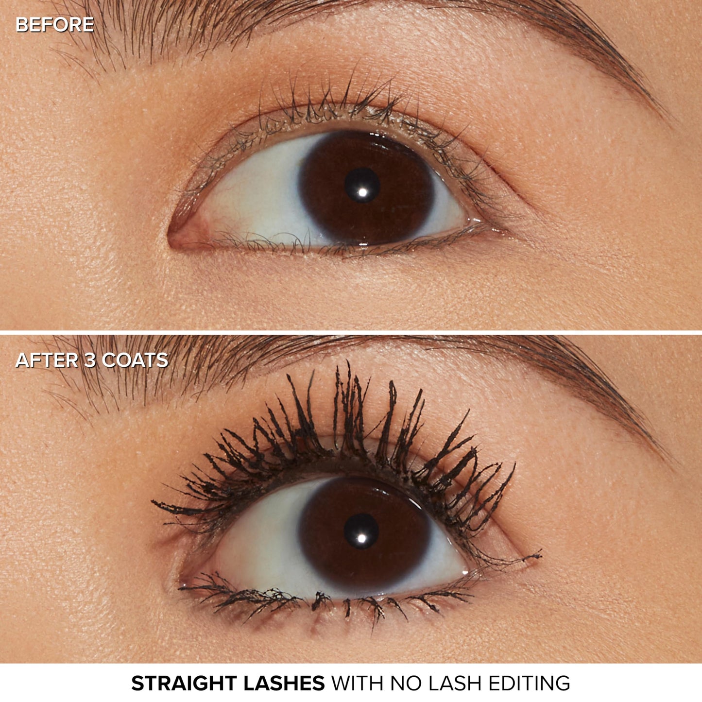 Too Faced Better Than Sex Volumizing and Lengthening Mascara | Vegan Formula, Dramatic Volume and Length|Cruelty-Free Eye Makeup + Hourglass Brush for False Lash Effect, Black, Travel Size, 0.17 Fl Oz