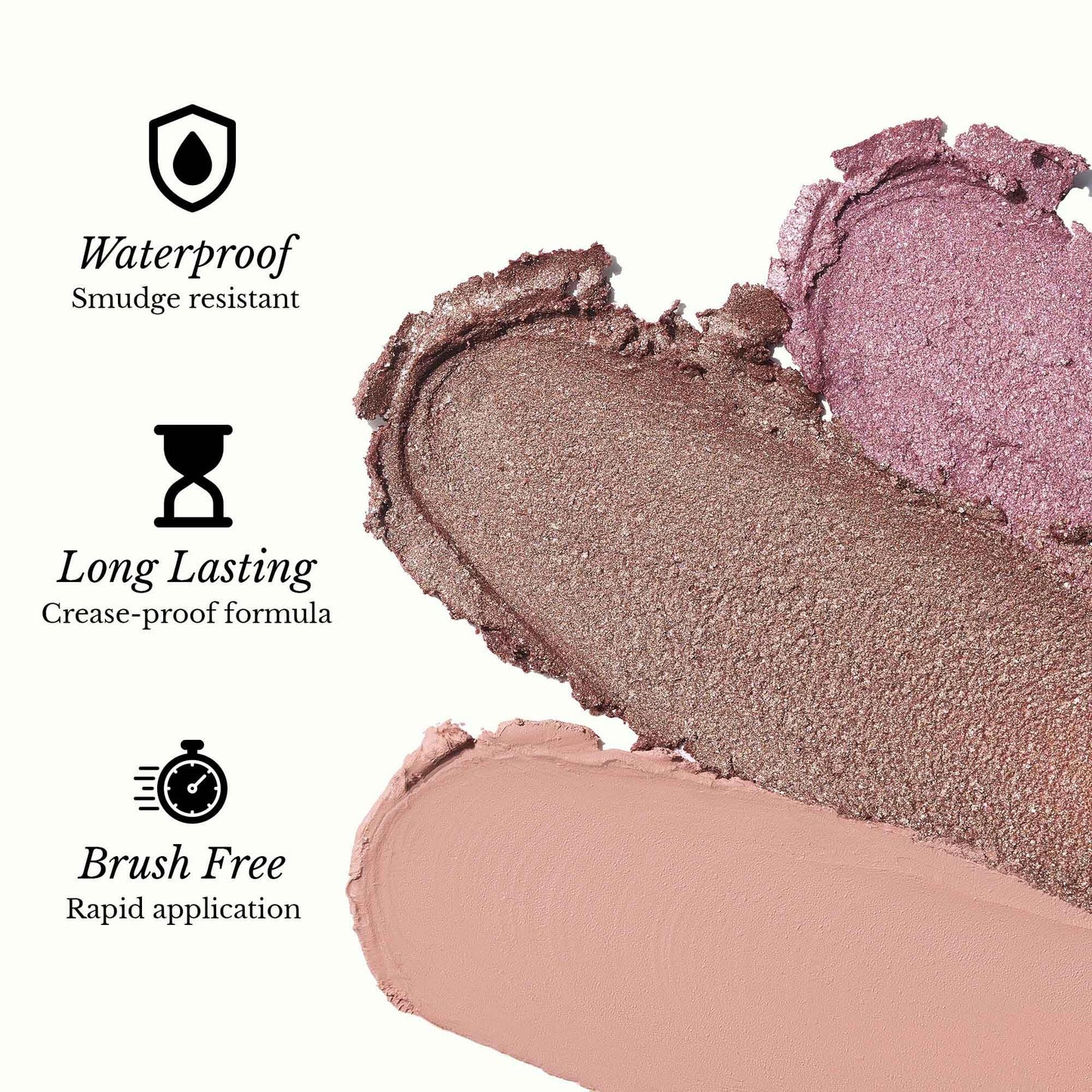 Zev Eyeshadow Stick – ShadeRush 2-in-1 Cream Eyeshadow Stick – Cream-to-Powder Eye Shadow with Built-in Smudger – Matte Makeup – Waterproof and Crease-Proof – Mocha Matte