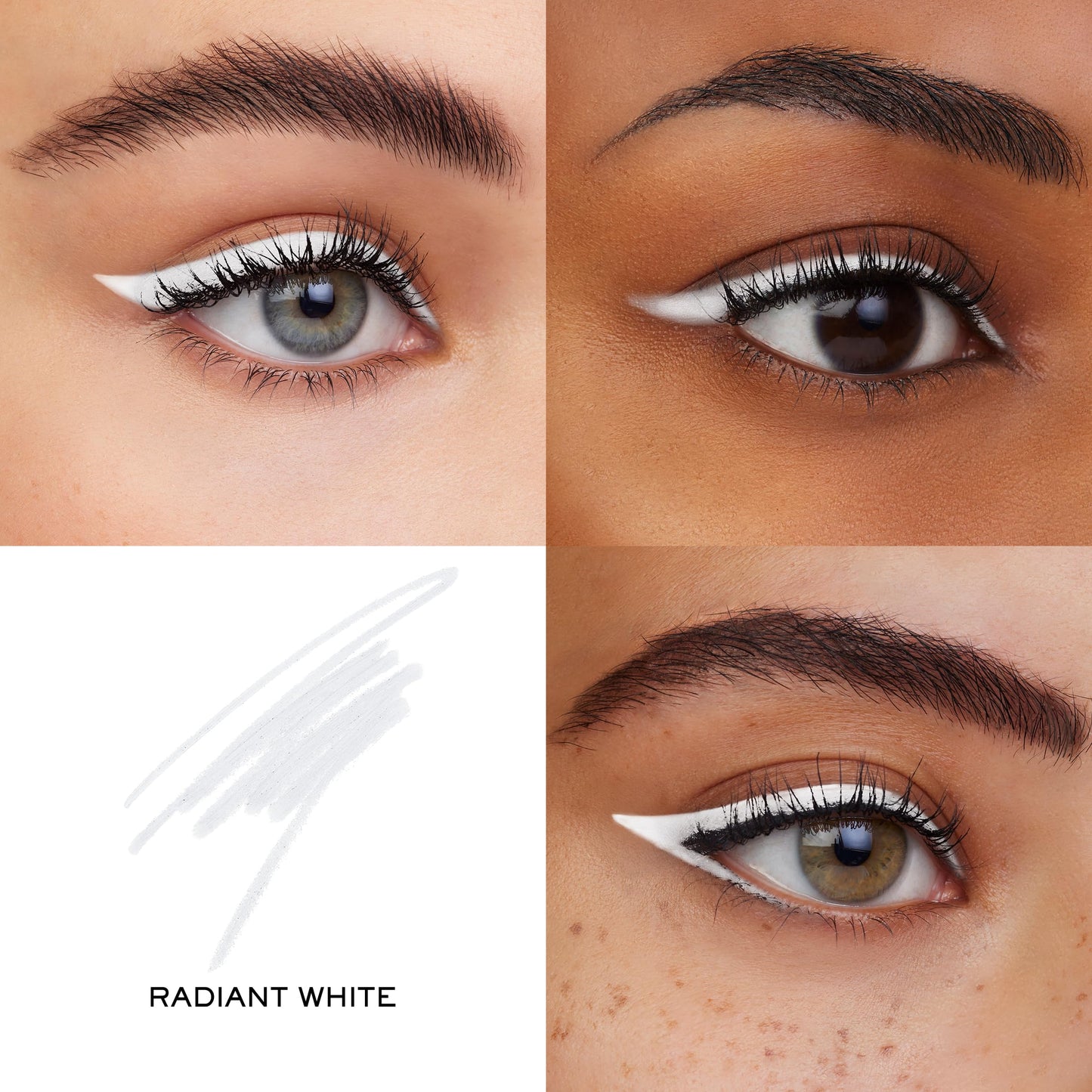 Lancôme Le Stylo Waterproof Eyeliner Pencil - Creamy & Highly Pigmented - Seamless Blending & Smudging - 11 Radiant White
