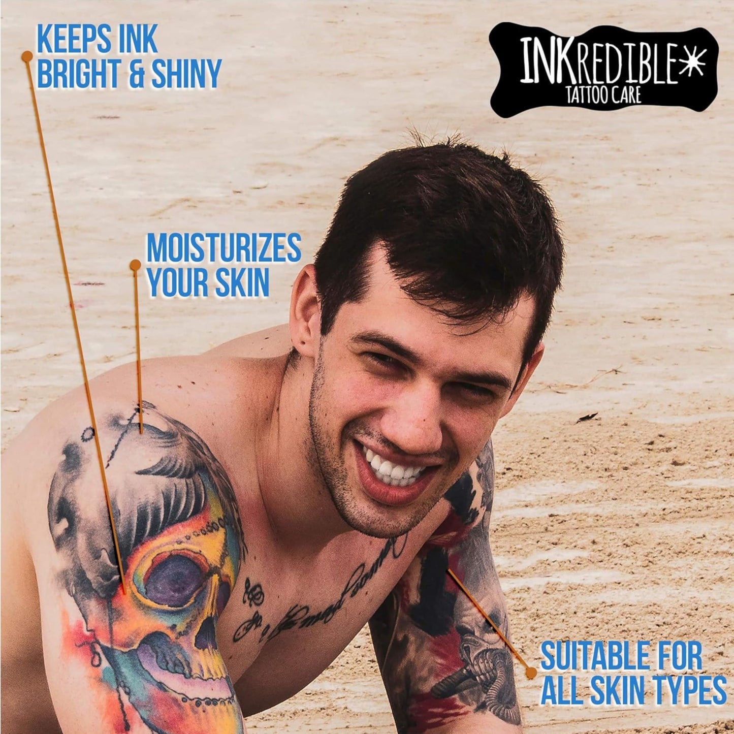 INKredible Glow Salve + Aftercare Tattoo Healing Lotions (2-Pack)