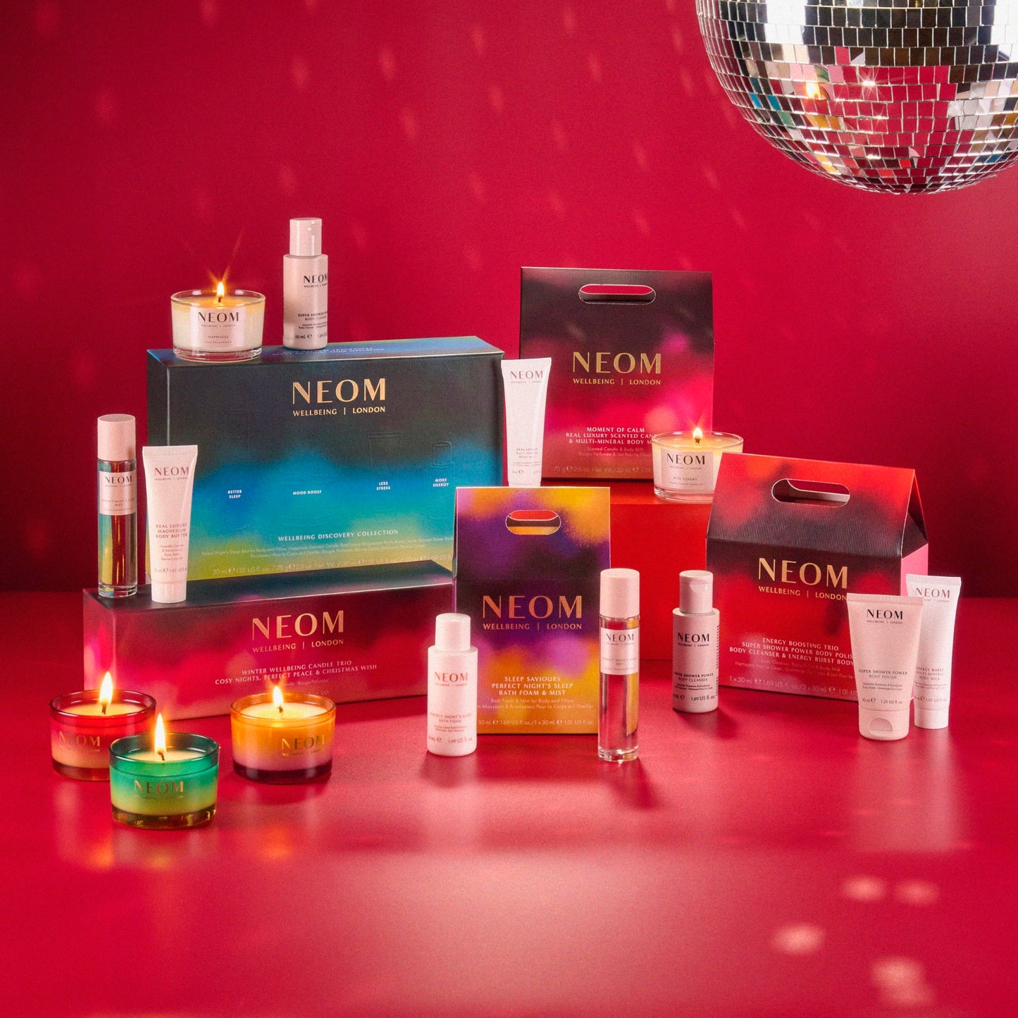 NEOM - Energy Bursting Trio Gift Set I Mothers Day Gift