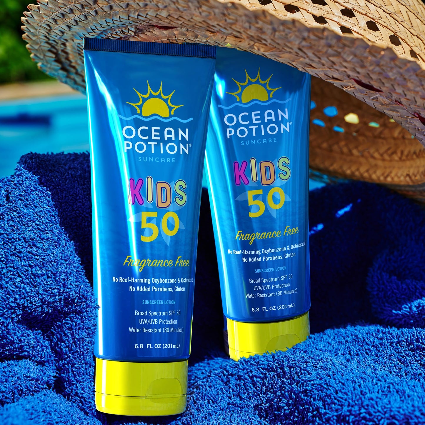 Ocean Potion Kids Sunscreen Lotion SPF#50 6.8oz (Pack of 2)