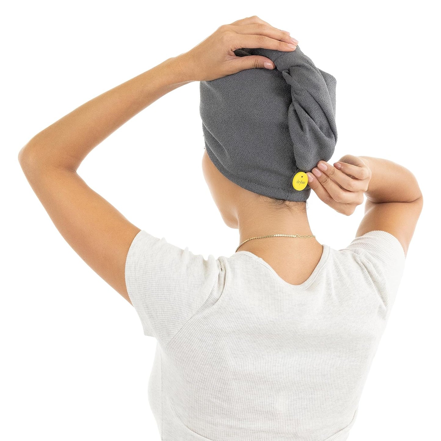 Drybar Microfiber Hair Wrap - Quick-Dry Absorbent Towel for Effortless Styling