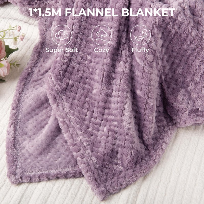 GRANNY SAYS Birthday Gifts for Mom, Spa Gifts for Women, Get Well Soon Gift Baskets, Self Care Gifts for Women, Care Package with Flannel Blanket for Mom, Friendship, Wife, Sister