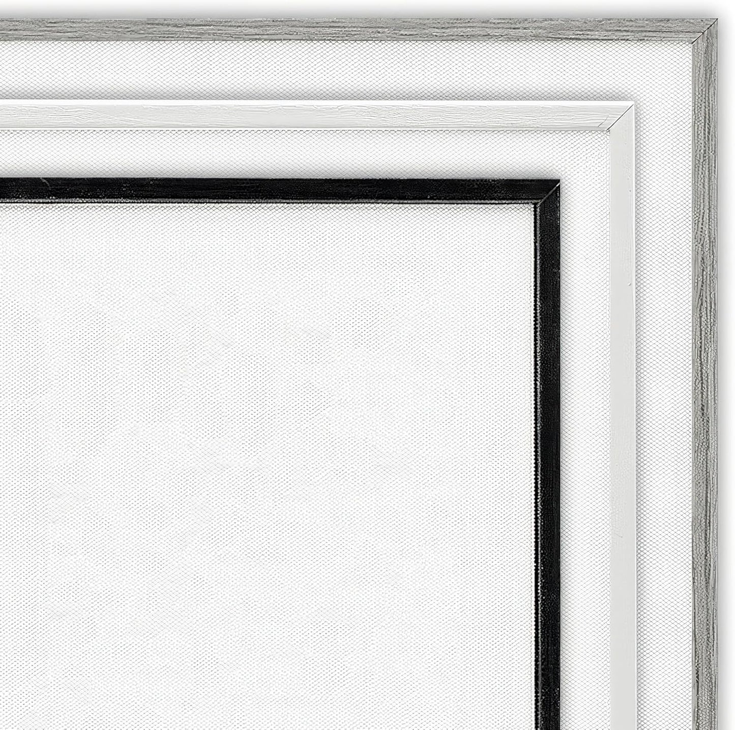 Makeup Nail Polish Brush Art - Pink Silver Drip Framed Giclee | 11 x 14 Inches, Easy to Hang