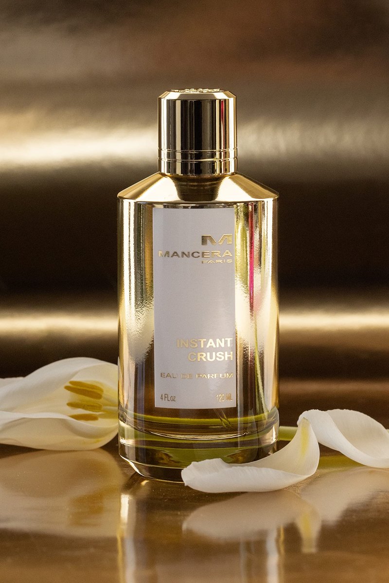 Mancera Instant Crush Eau de Parfum, 60ml / 2 fl oz – Amber Floral Unisex Perfume (Saffron, Jasmine, Amber)
