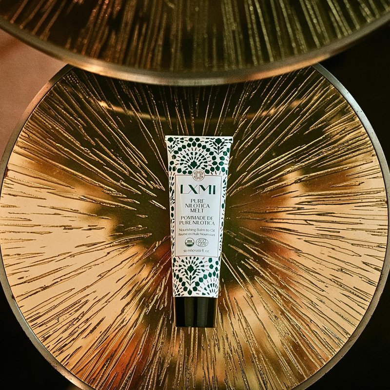 LXMI Pure Nilotica Melt Barrier Repair Balm - 100% Organic Vegan Skincare | Noncomedogenic, Social Impact-Sourced