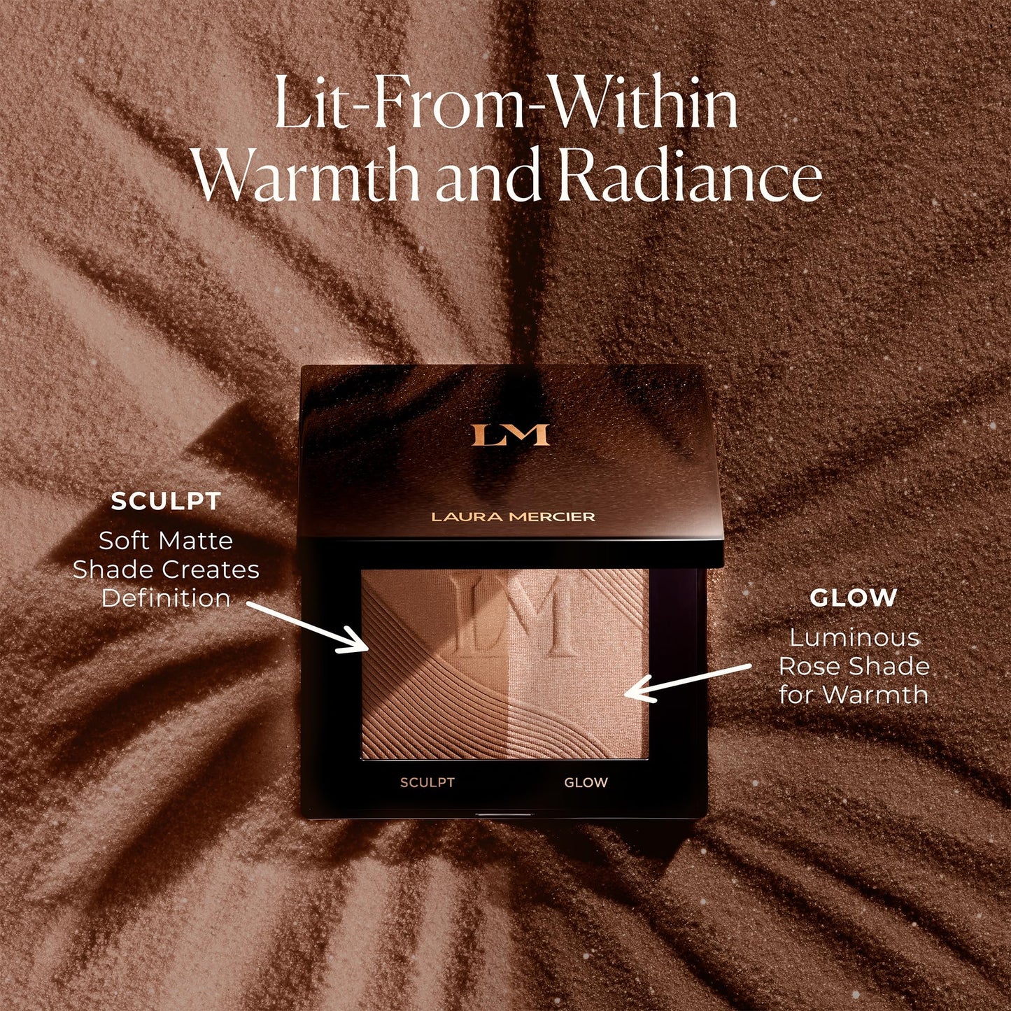 Laura Mercier Bronze Color Infusion, 12HR Long Wear, Talc-Free Bronzer Powder, Skin-Smoothing, Lightweight and Breathable, Natural Glow, Blurred Finish