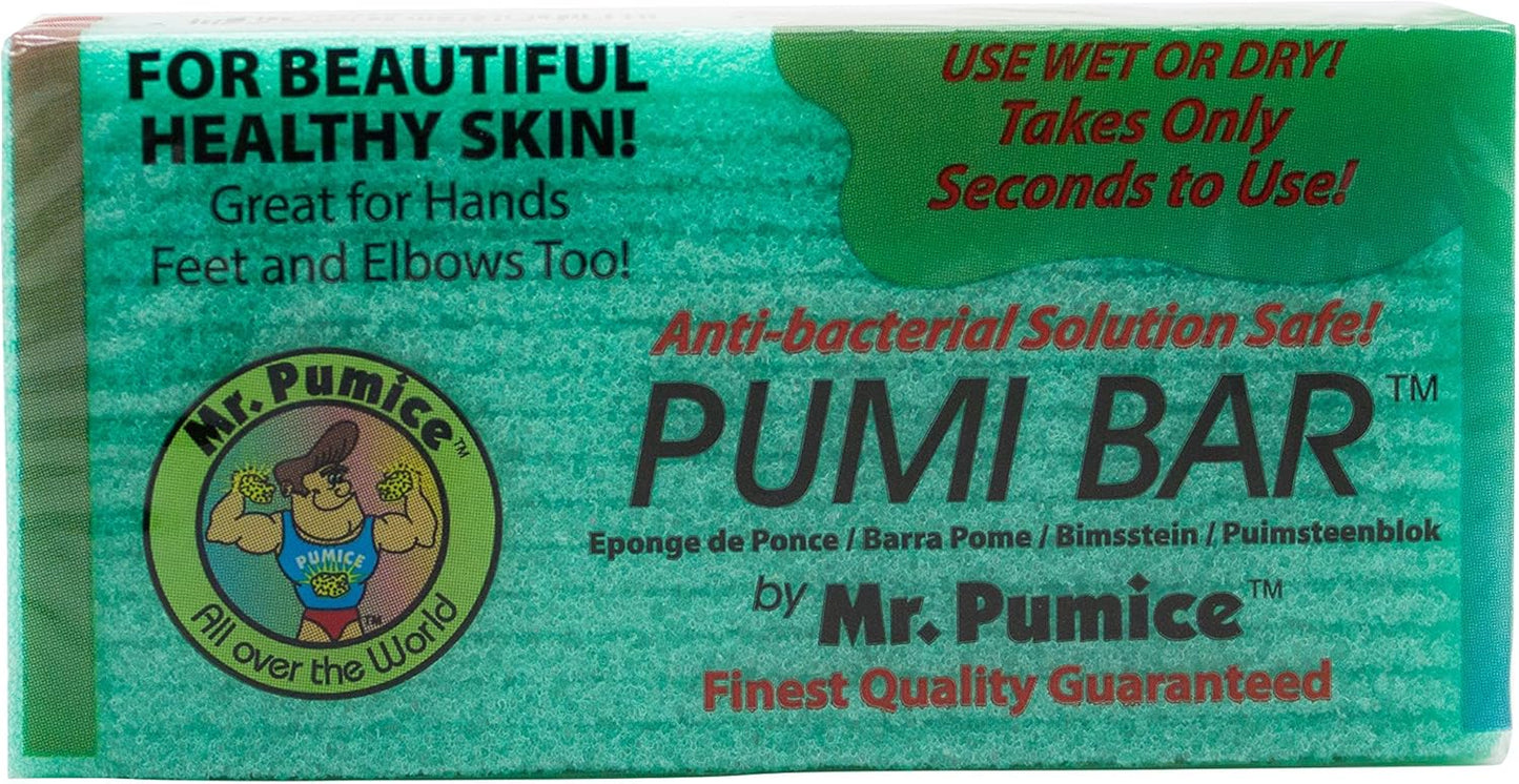 Pumi Bar Callus Remover - Medium Grit Foot Care Tool for Smooth Skin