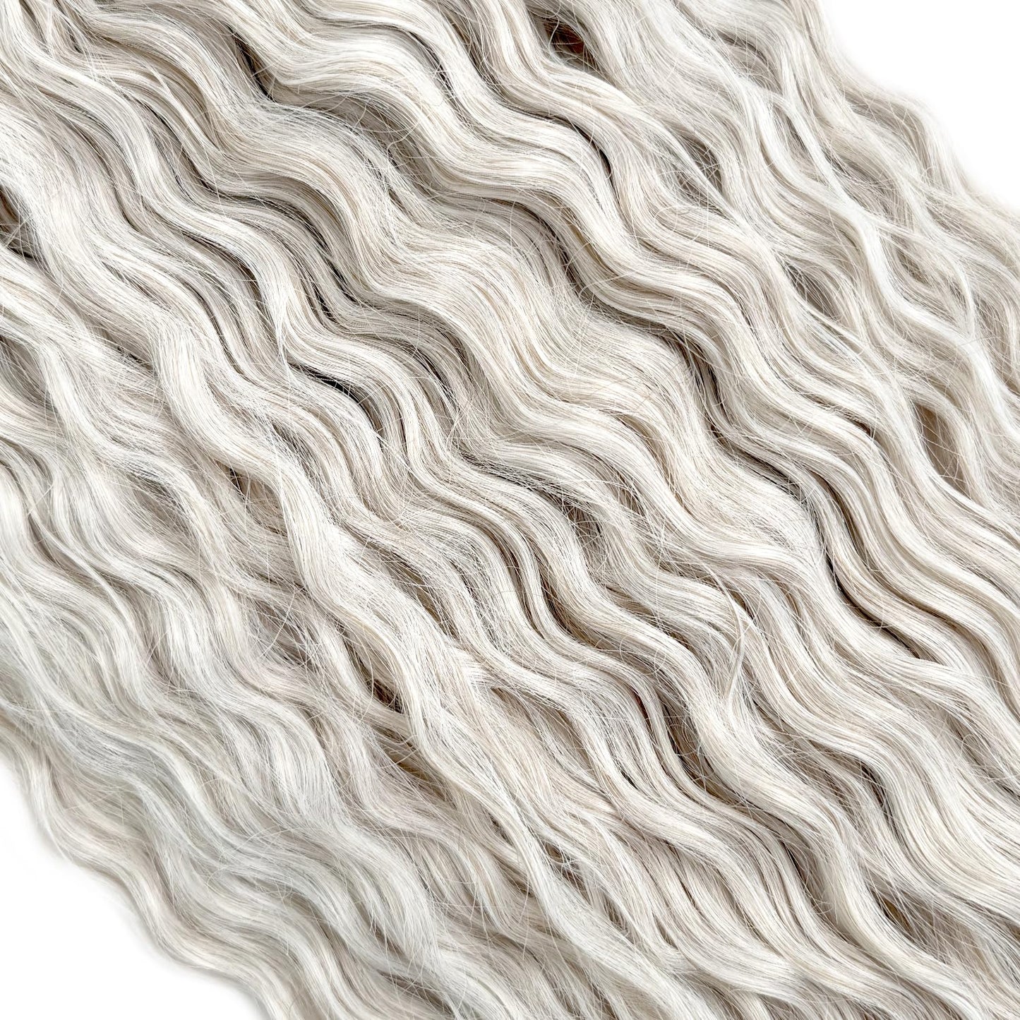 Ocean Wave Crochet Hair Loose Wave Braiding Hair For Women Synthetic Wavy Braiding Hair Extensions 3Packs (56C, 22 Inches)