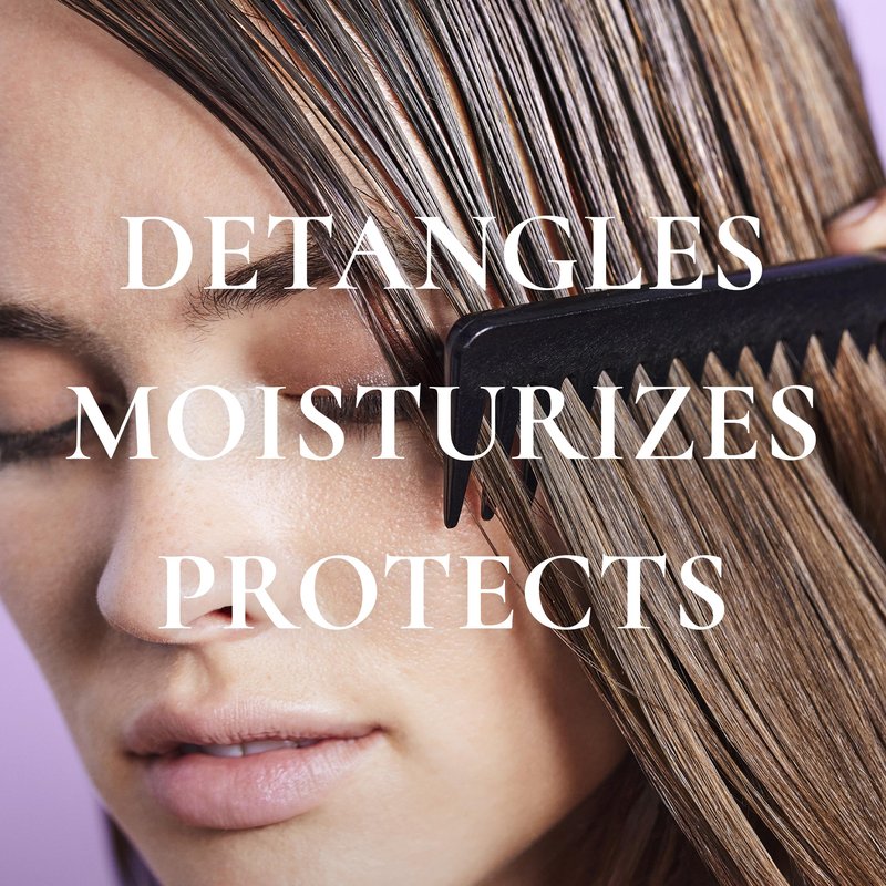 Nuxe Hair Prodigieux Detangling & Heat Protectant Leave-In Spray. 446°F Heat Protection, Adds Shine. Vegan & Silicone-Free, 3.3 Fl Oz