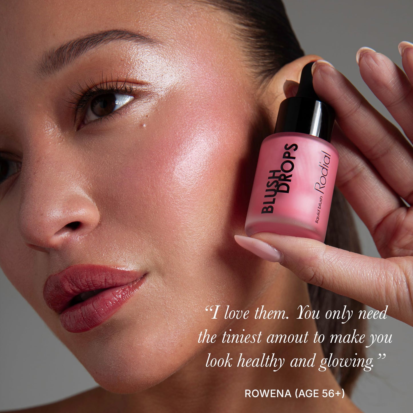 Rodial Blush Drops Sunset Kiss/Frosted Pink, 0.5 fl oz, Moisturising Makeup Blush Drops with Vitamin E, Liquid Blush with Naturally Radiant Finish, Long Lasting Finish