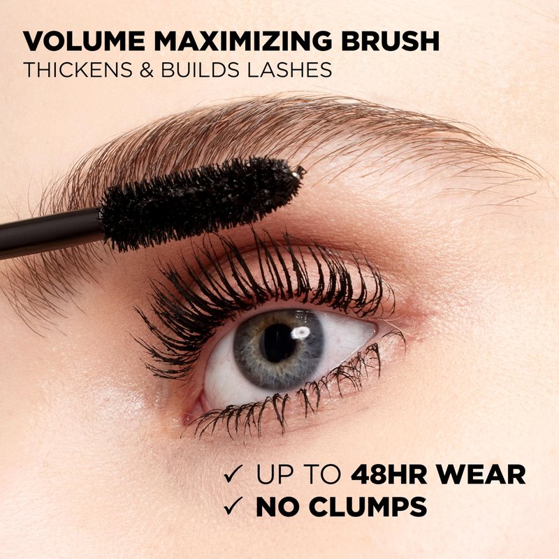 L’Oreal Paris Makeup Voluminous Original Volume Building Waterproof Mascara, Carbon Black, 0.23 Fl Oz
