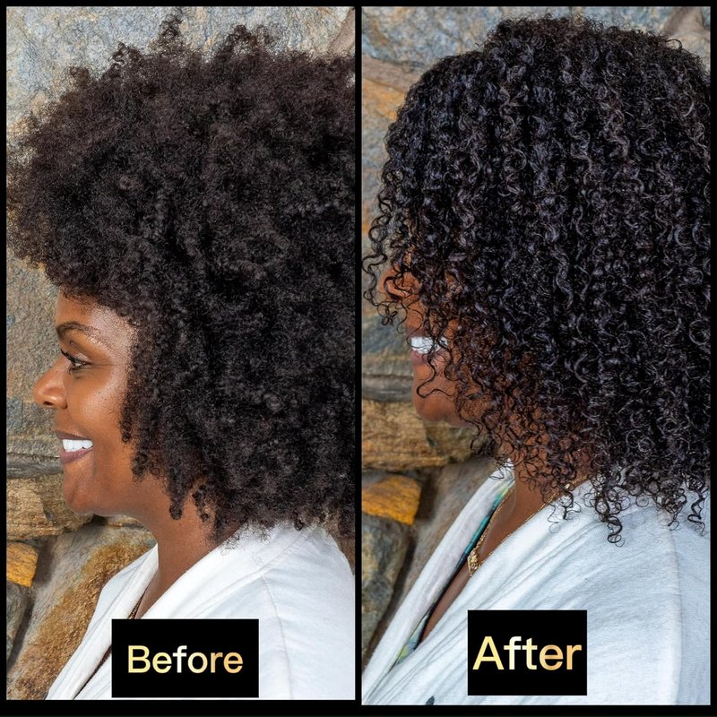 Curl Defining Mousse - Whipped Vanilla Cream for Lightweight, Soft Hold | Frizz-Free Gloss - 8.5 fl oz