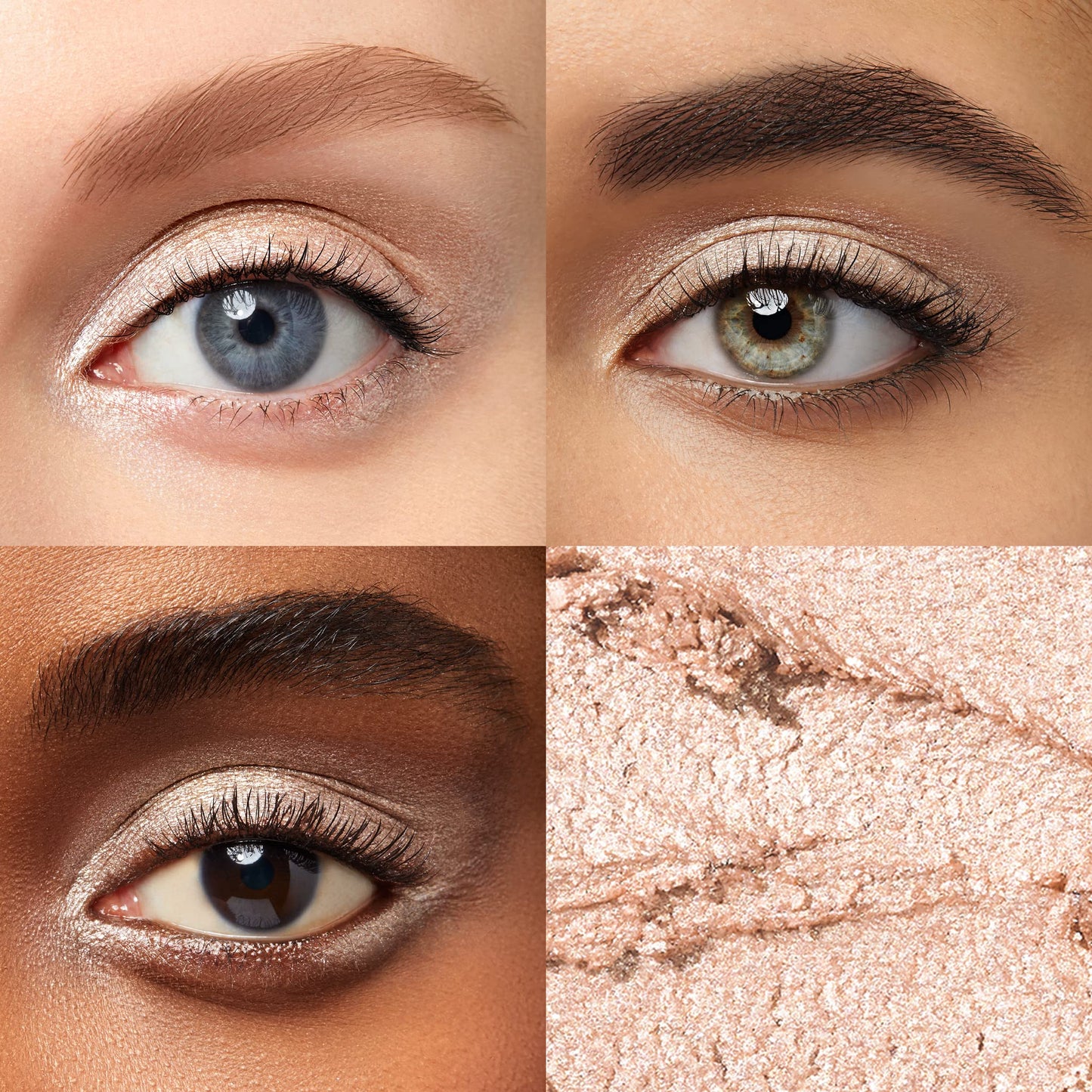 Julep Eyeshadow 101 Crème to Powder Waterproof Eyeshadow Stick Duo, Rainstorm Shimmer and Pearl Shimmer