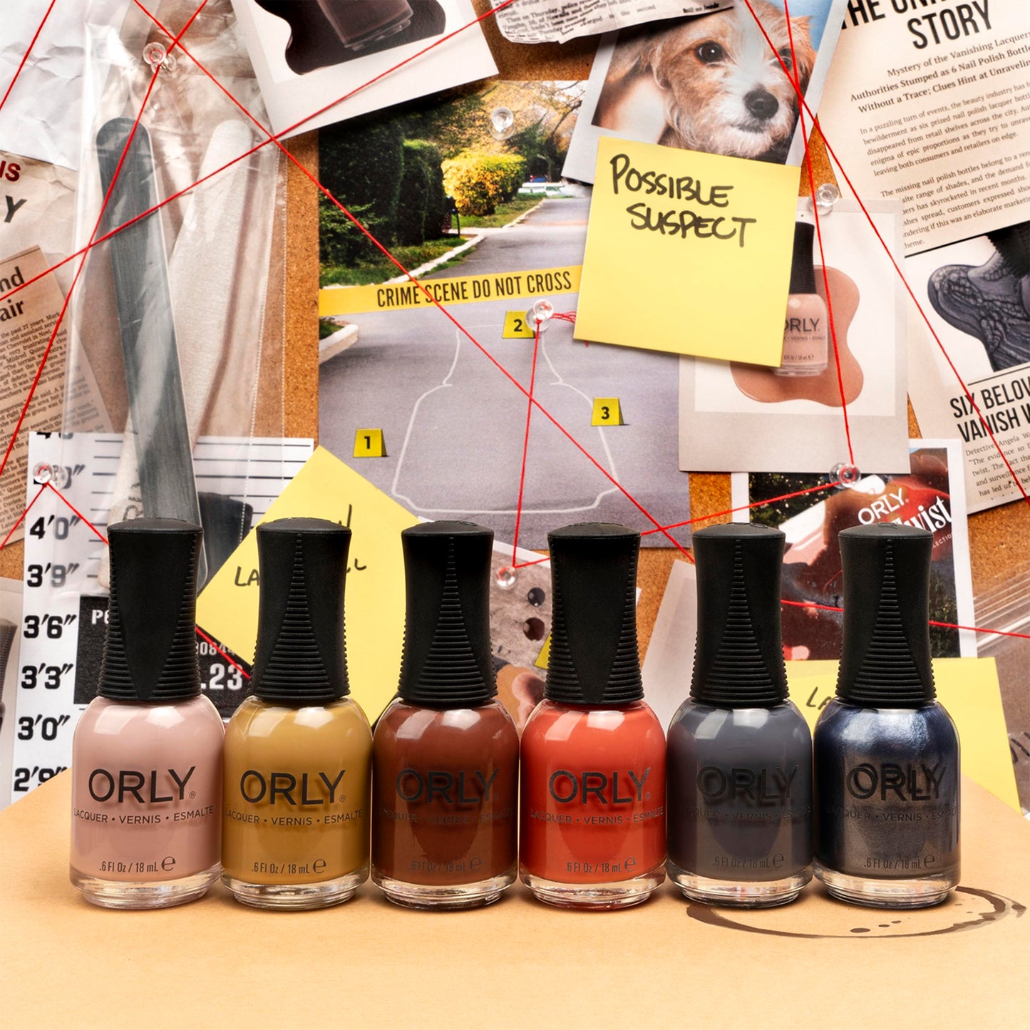 Orly Nail Polish 'Plot Twist' Fall Nail Color Collection (6PIX)
