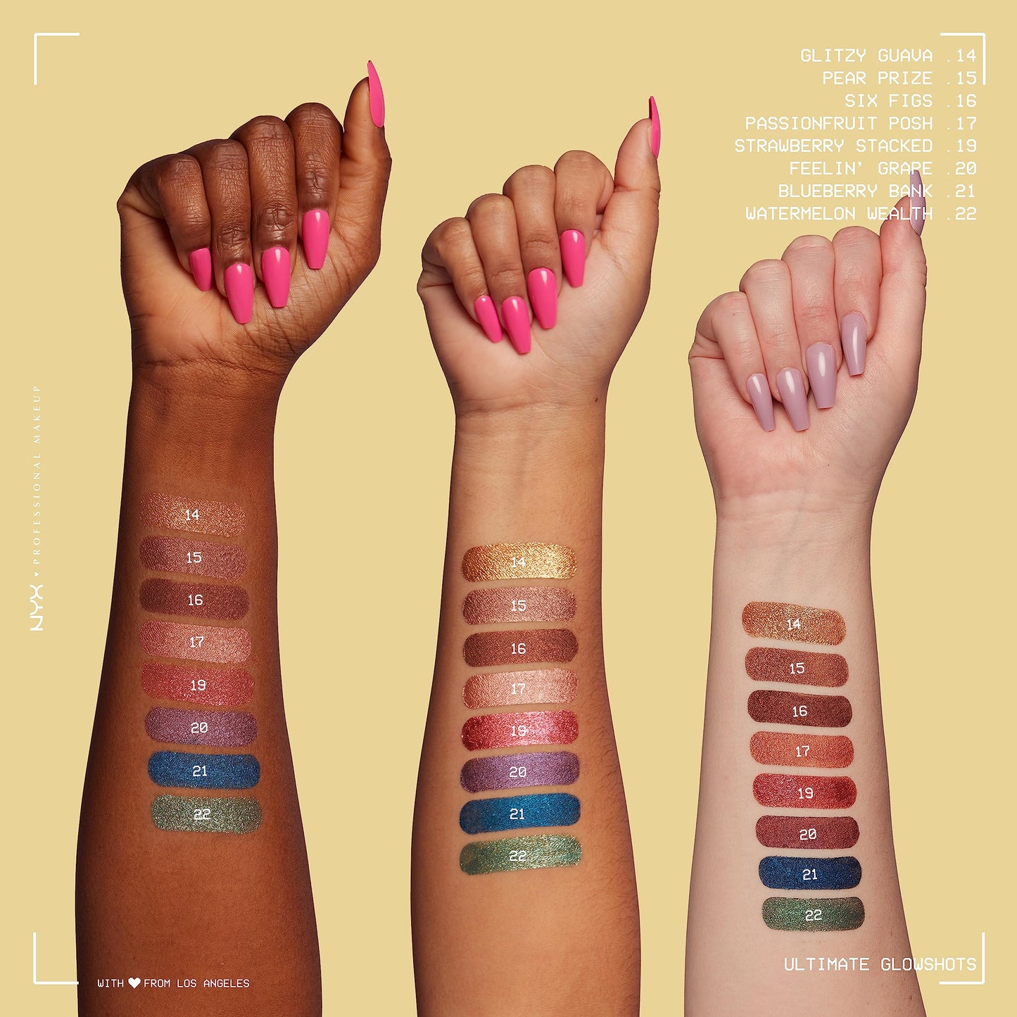 NYX PROFESSIONAL MAKEUP Ultimate Glow Shots, Liquid Eyeshadow, Long-Lasting Shimmer Eye Shadow with Vitamin C