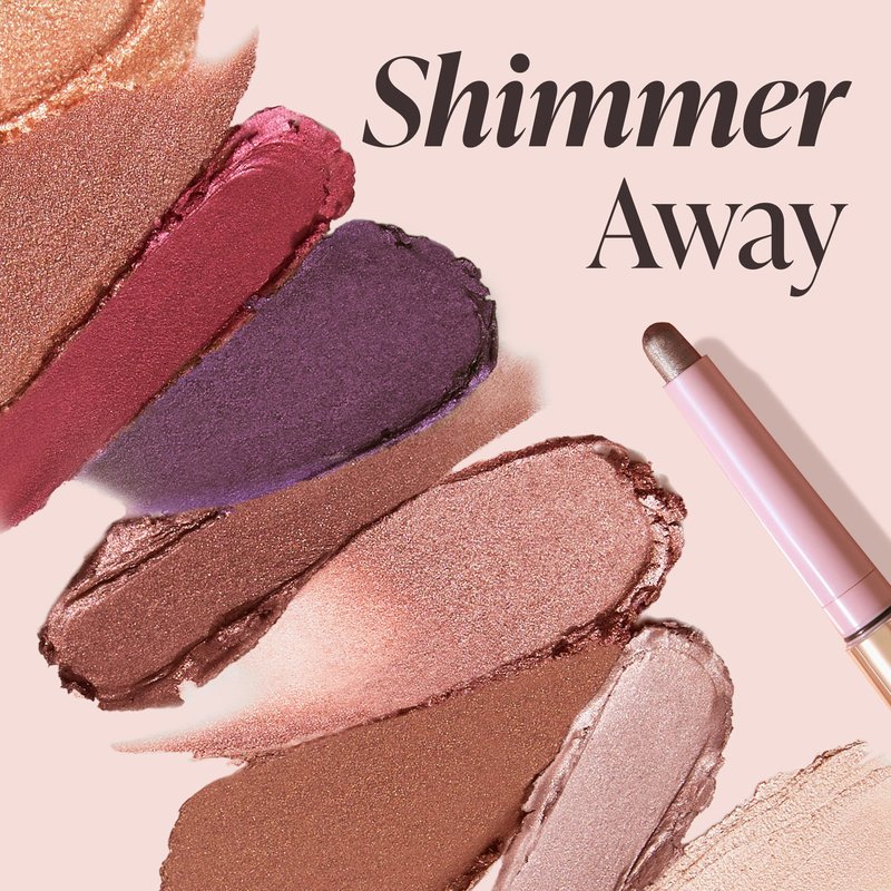 Mally Beauty Evercolor Eyeshadow Stick - Mimosa Shimmer - Waterproof and Crease-Proof Formula - Easy-to-Apply Buildable Color - Cream Shadow Stick