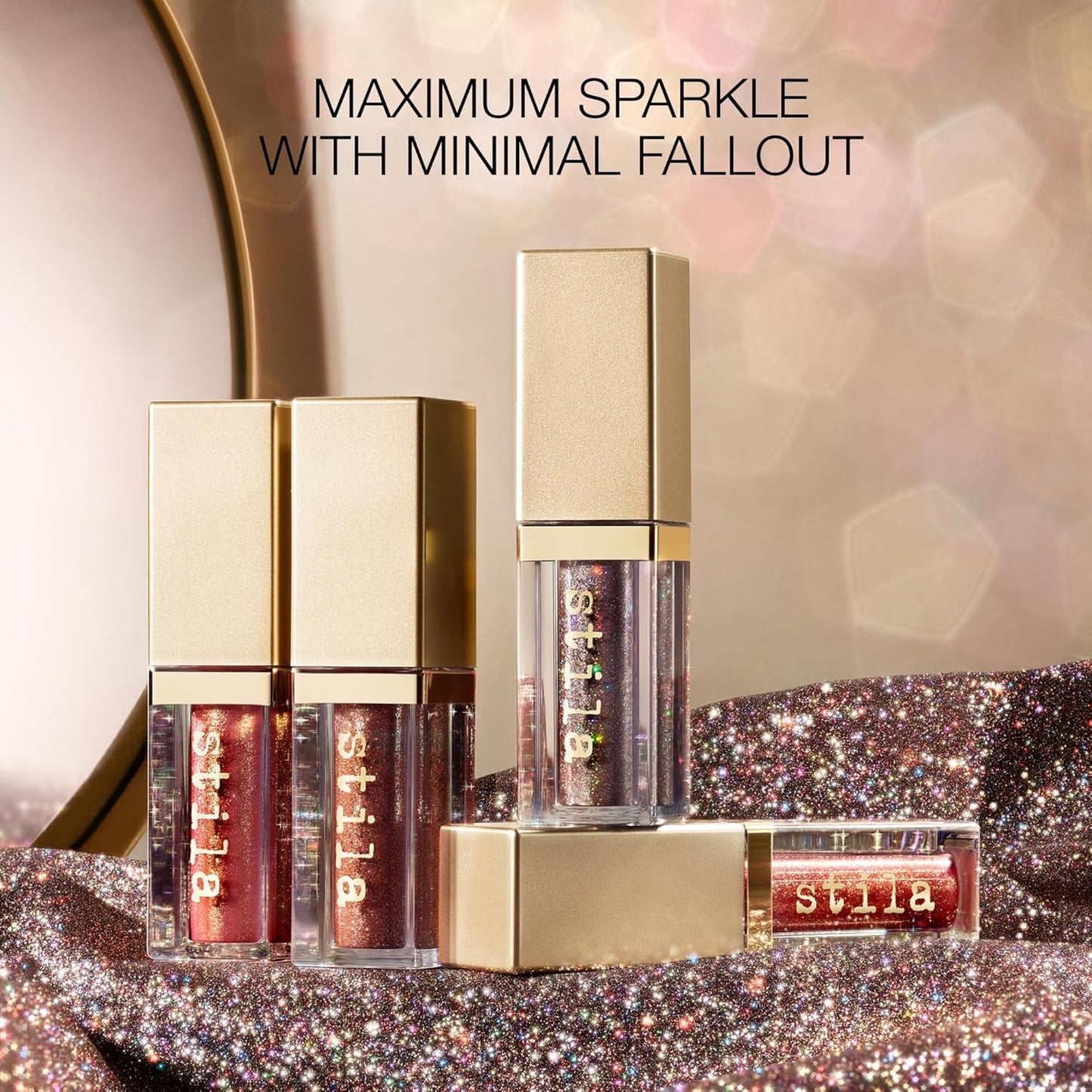 Stila Glitter And Glow Liquid Eye Shadow - Stunning Metallic Finish | Long-Lasting Wear