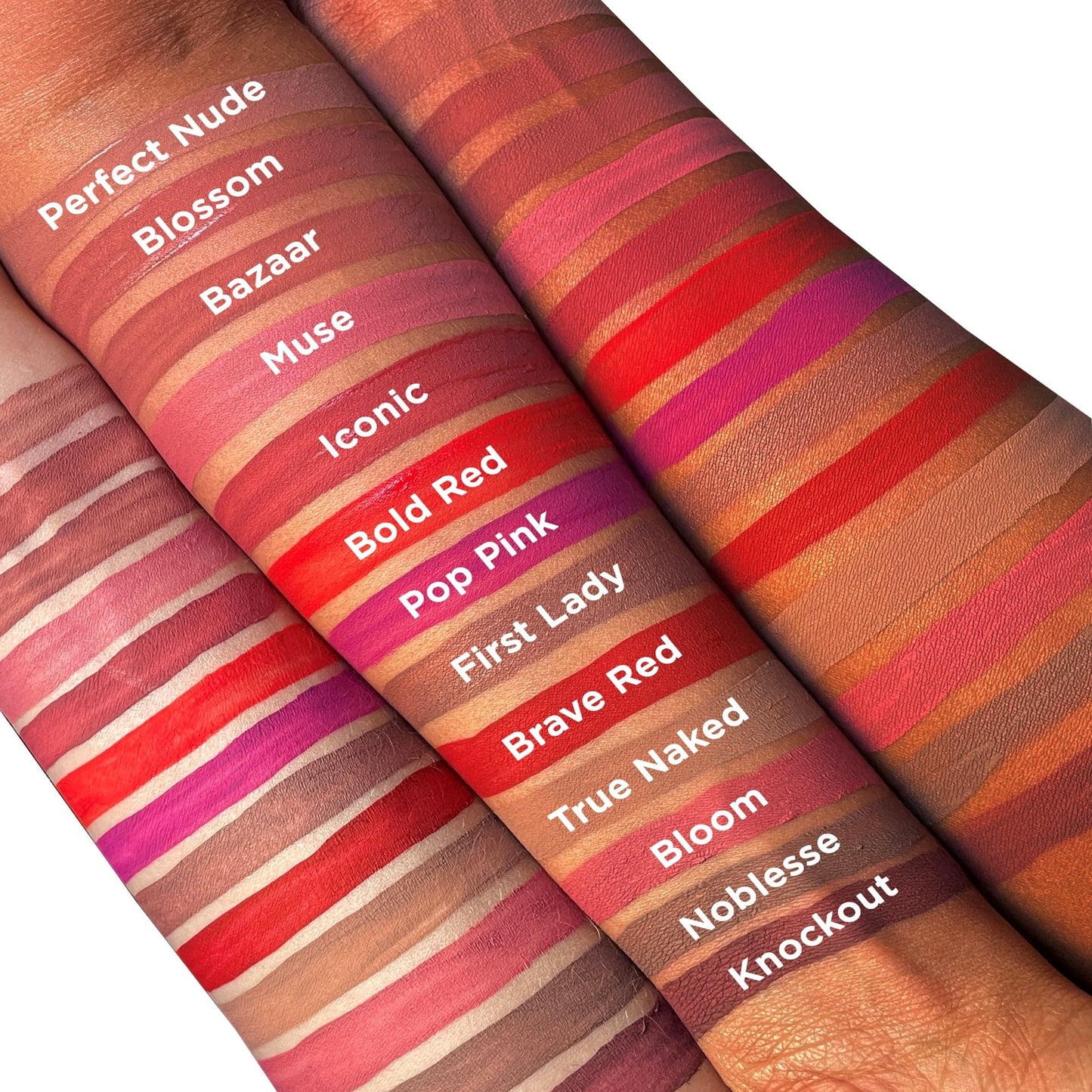 Lord & Berry Timeless Kissproof Semi Matte Liquid Lipsticks Ultra Light & Thin Coverage for Smooth & Nourished Lips Long Lasting Lipstick for Women, Vegan & Cruelty Free Makeup Set, Perfect Nude