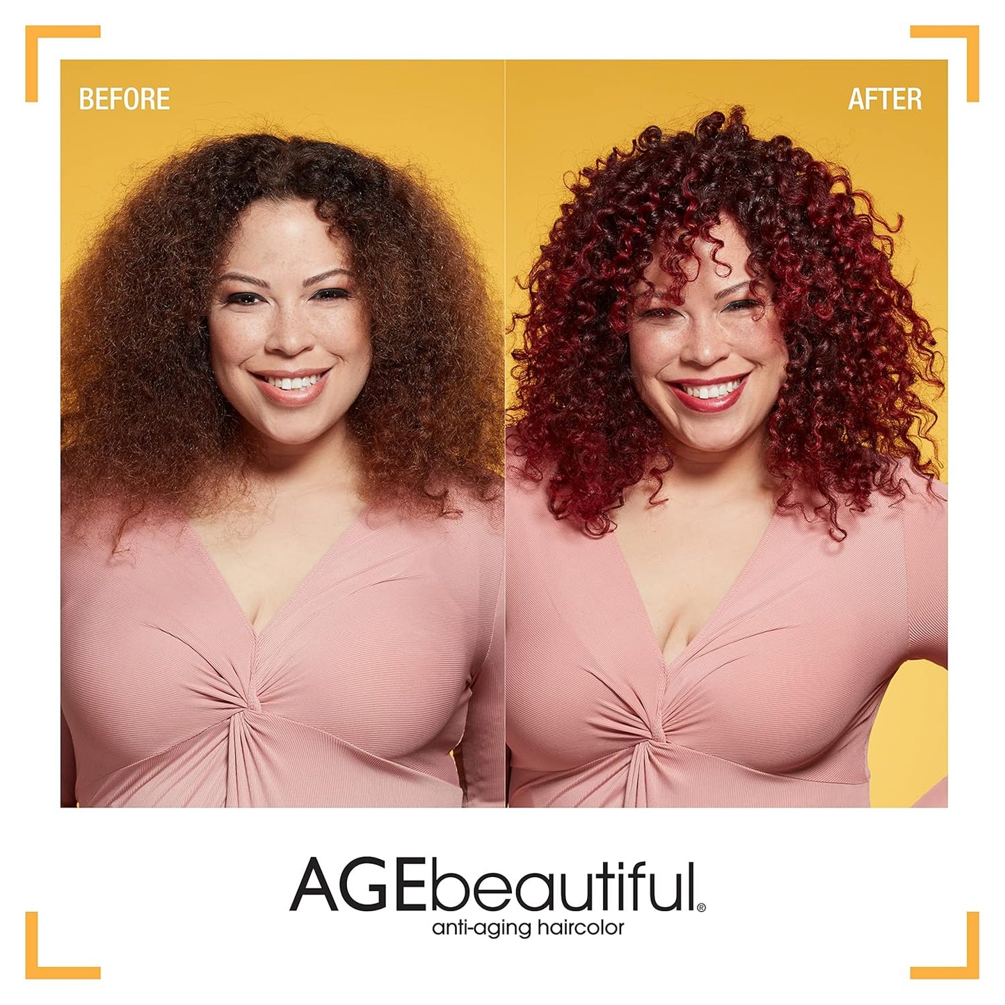 AGE Beautiful Permanent Hair Color Cream - 100% Gray Coverage Hair Dye with Anti-Aging Biotin Formula | Professional Salon Quality