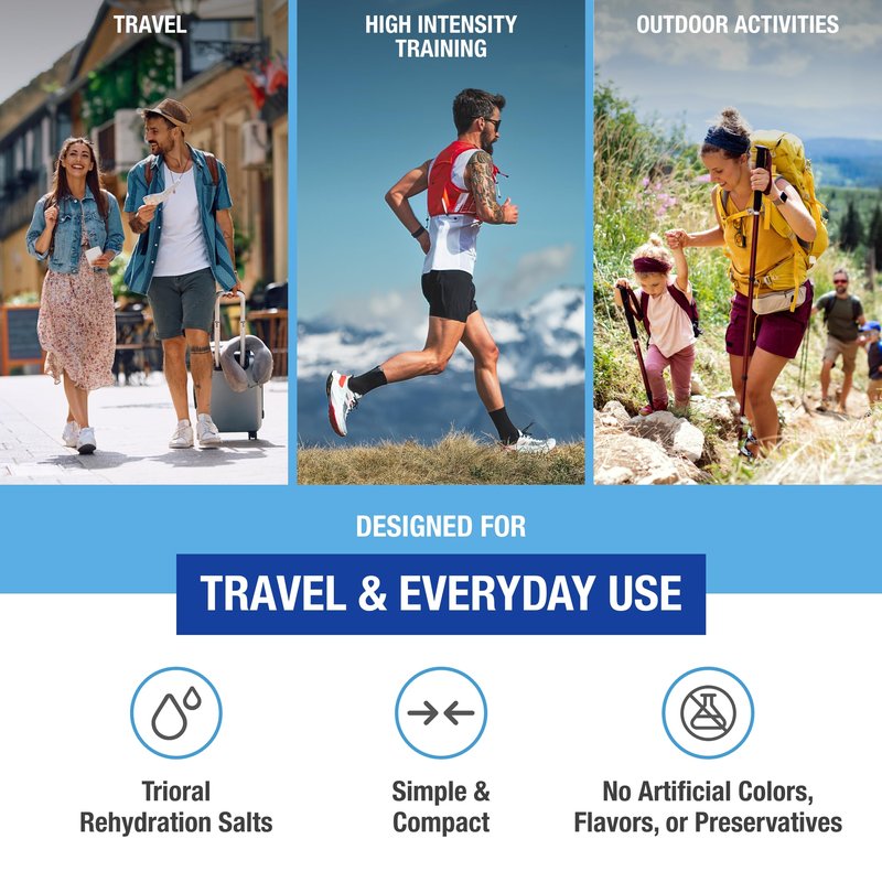 Adventure Medical Kits Oral Rehydration Salts (Pack of 2)