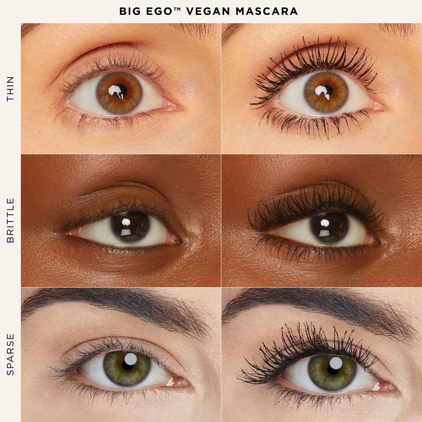 tarte big ego mascara – Ultra-Black, Long-Wear Vegan Mascara for Fuller, Longer, Volumized Lashes, Cruelty Free