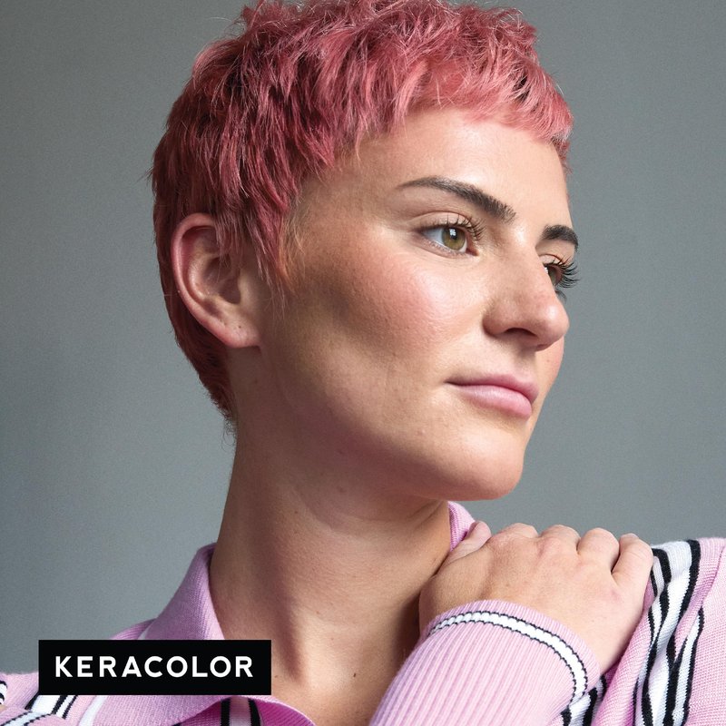 Keracolor Clenditioner ROSE GOLD Hair Dye - Semi Permanent Hair Color Depositing Conditioner, Cruelty-free, 12 Fl. Oz.