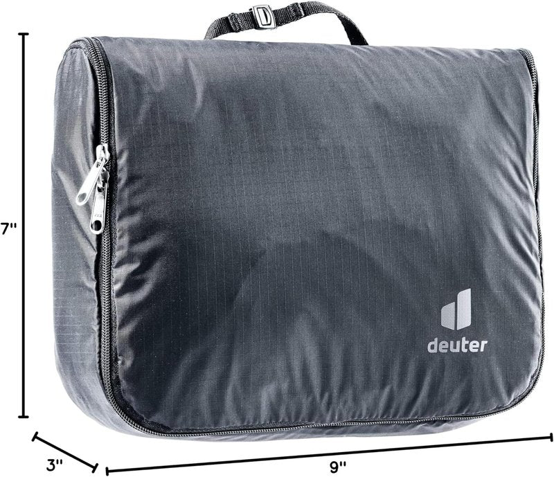 Deuter Hanging Toiletry Bag - Lightweight Travel Wash Center for Trekking | Compact Design