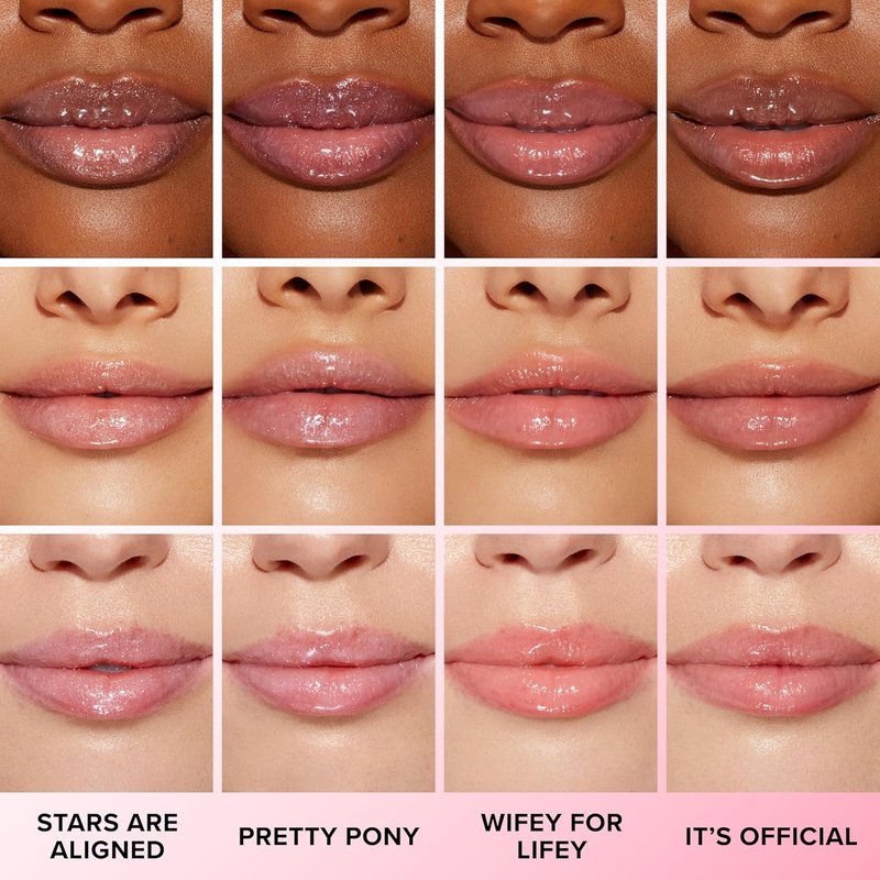 Too Faced Lip Injection Lip Gloss - Instant Cooling Lip Plumper for Volume & Shine | High-Shine & Shimmer Shades