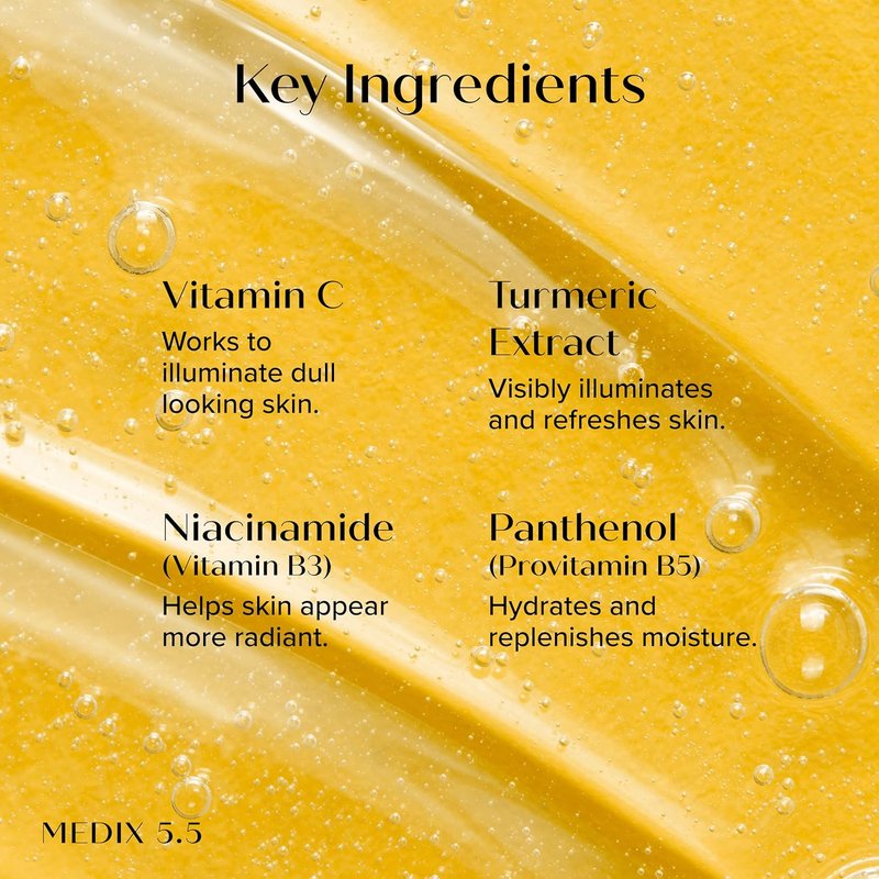 Vitamin C Body Wash & Lotion Set - Anti-Aging Skincare for Women & Men | 2-Pack