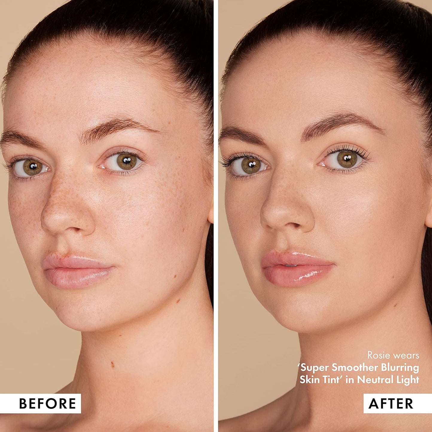 Super Smoother Blurring Skin Tint - Hydrating, Ultra-Lightweight Tinted Moisturizer | Light to Medium Coverage, Vegan