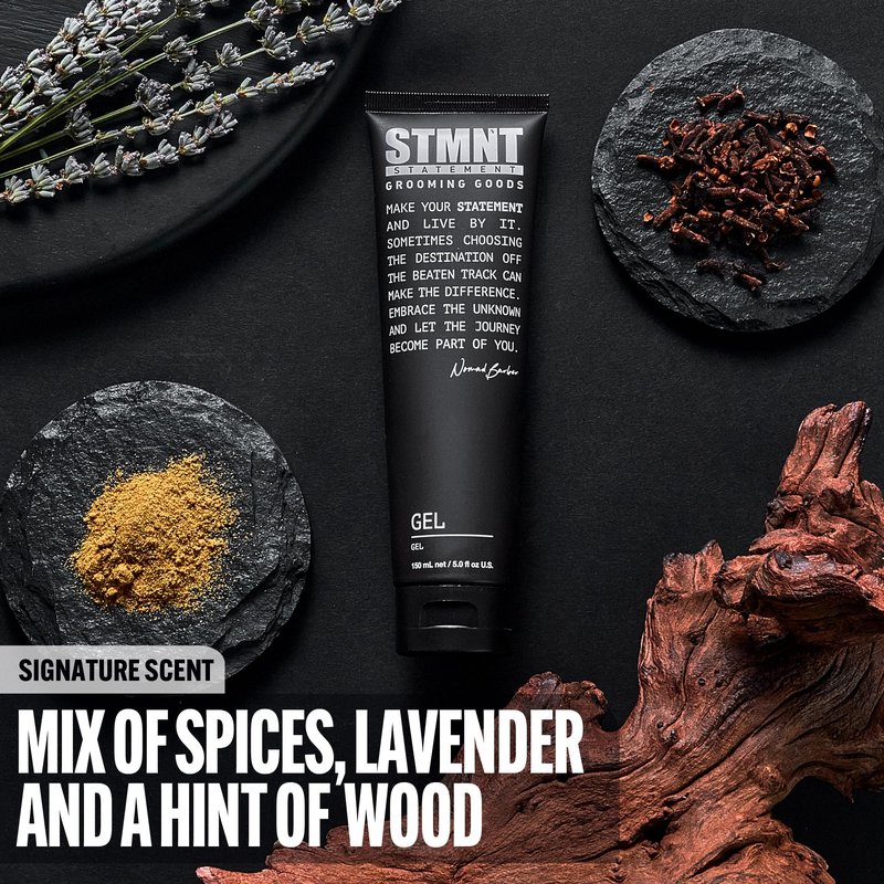 STMNT Grooming Goods Gel | Strong Definition | Long-Lasting Hold | Satin-Like, Semi-Matte Finish | Easy Wash Out