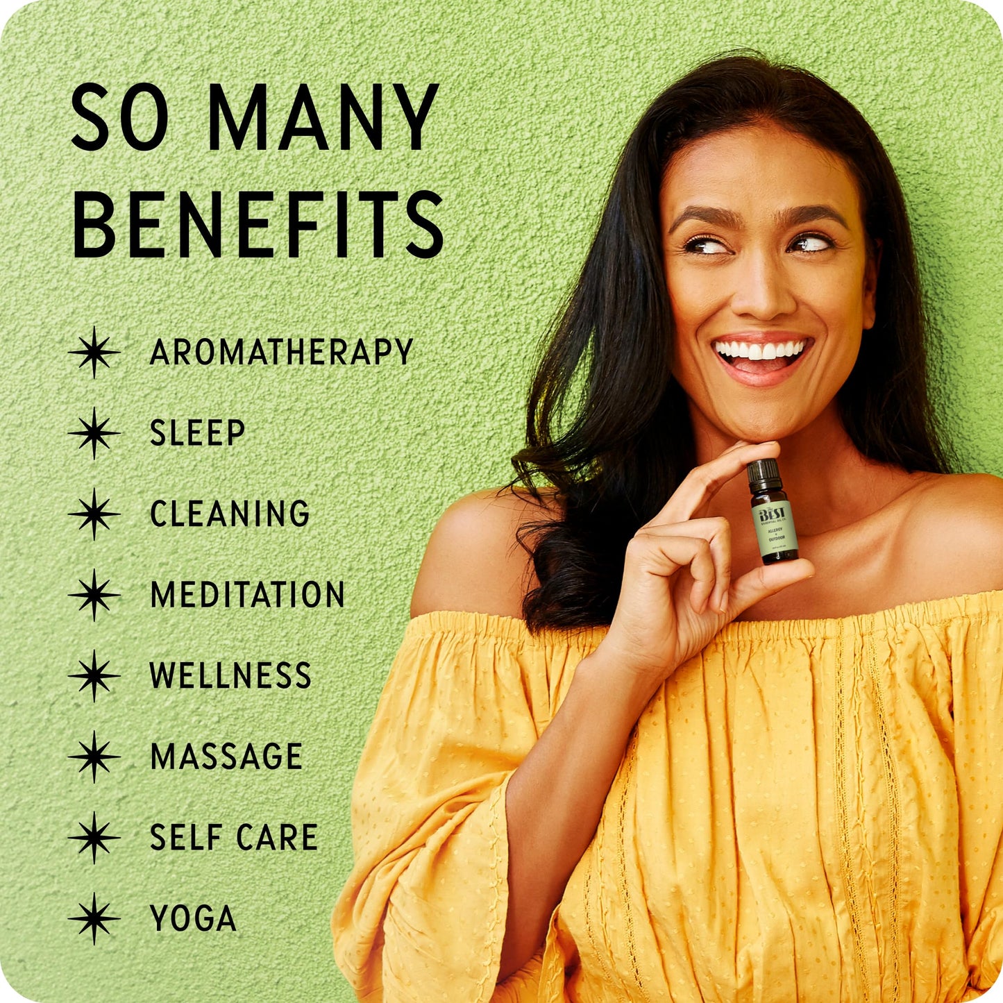 The Best Sleep + Serenity Essential Oil Blend- Premium Grade- 100% Pure & Natural for Aromatherapy, Diffuser, Spa, Massage, Air Freshener- 10 ml (.33 fl oz)