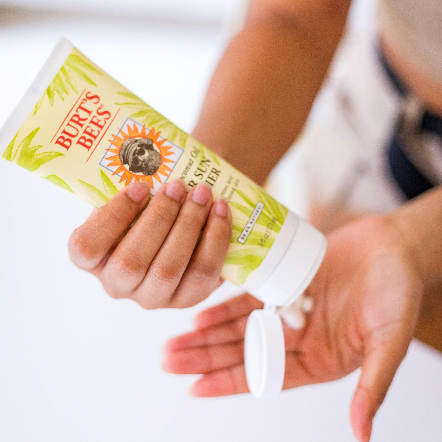 Burt's Bees Hydrating Aloe & Coconut Oil Sun Burn Relief, Natural After Sun Soother