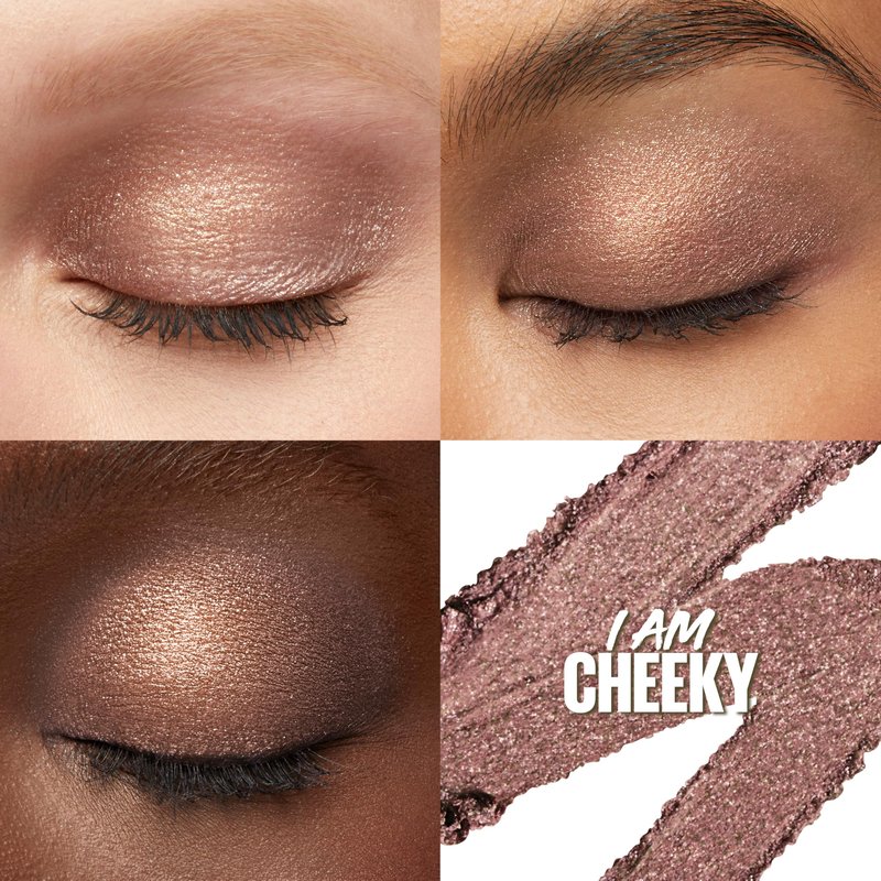 MAYBELLINE Color Tattoo Longwear Multi-Use 24HR Eye Shadow Stix, Rich, Long Lasting Eyeshadow, Eyeliner and Eye Primer Stick, I Am Cheeky (Mauve Shimmer)