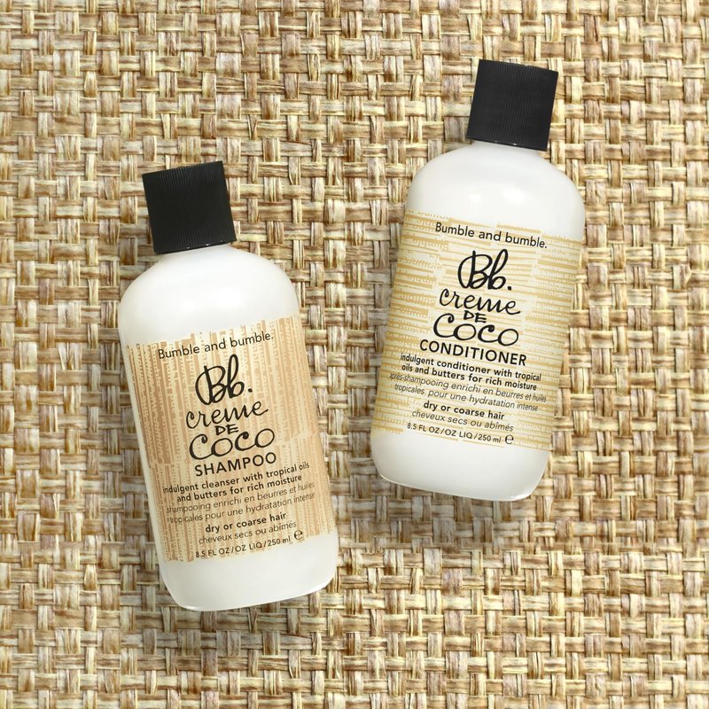 Bumble and bumble. Creme De Coco Conditioner | Provides Rich Moisture & Shine | Reduces Frizz | With Coconut Kukui Nut Murumuru Butter | For Dry Medium to Thick Curly, Wavy, Straight Hair, 33.8 Fl Oz