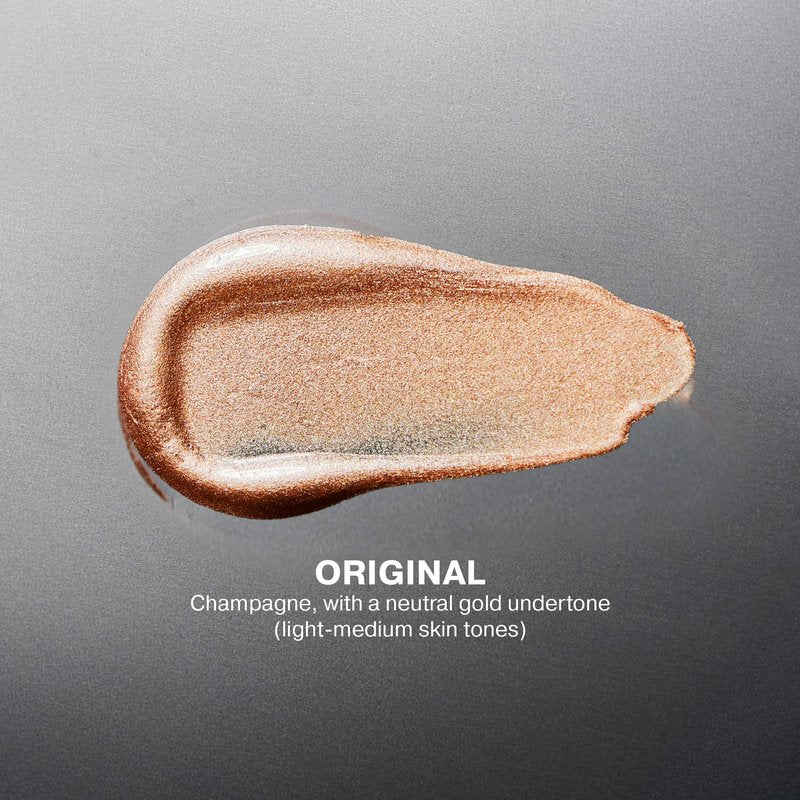 ICONIC LONDON Illuminator | Liquid Highlighting Drops for a Radiant Glow, Cruelty-Free, Vegan Makeup, Original (Champagne Shimmer) 0.45 Fl oz
