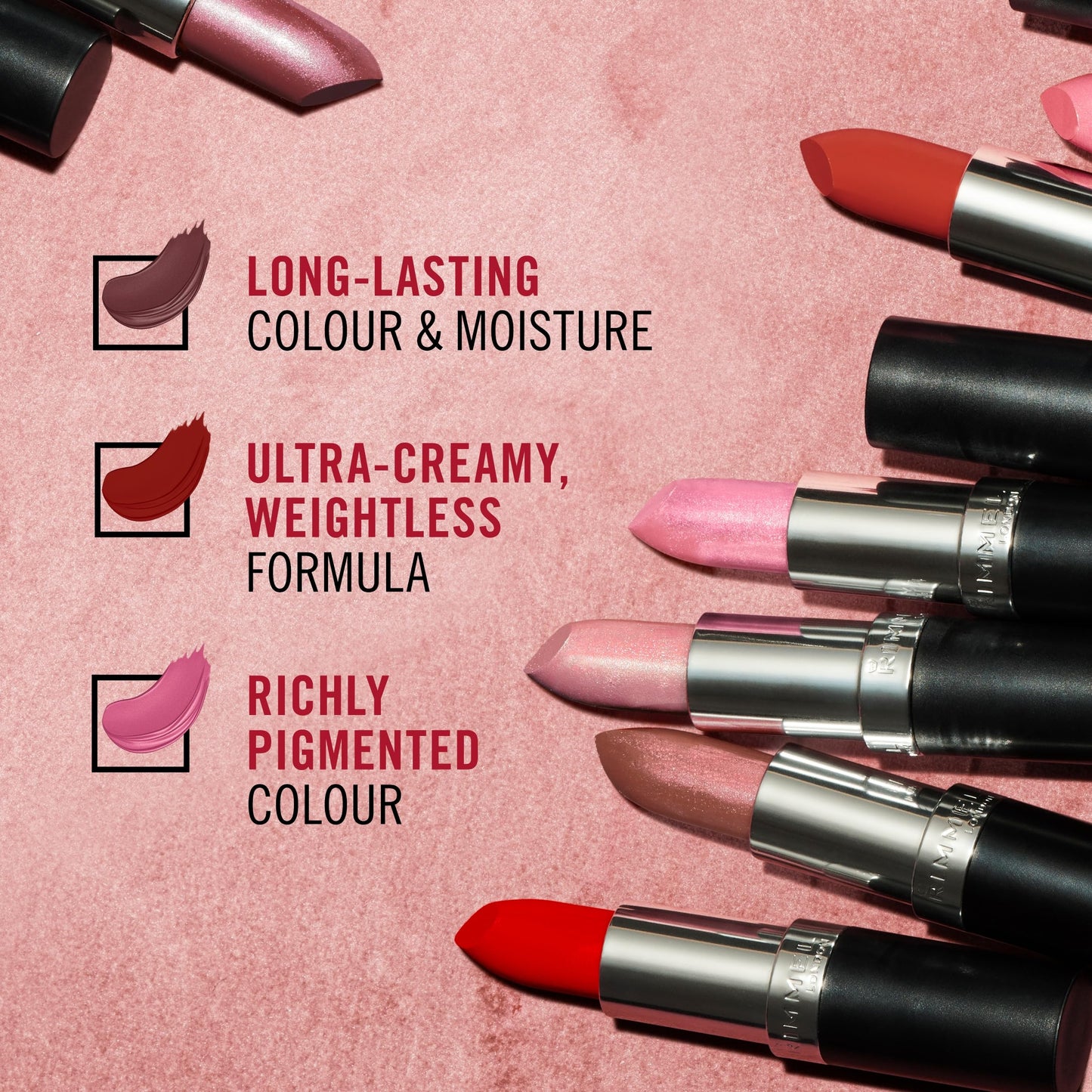 Rimmel London Lasting Finish Lipstick - 086 Sugar Plum