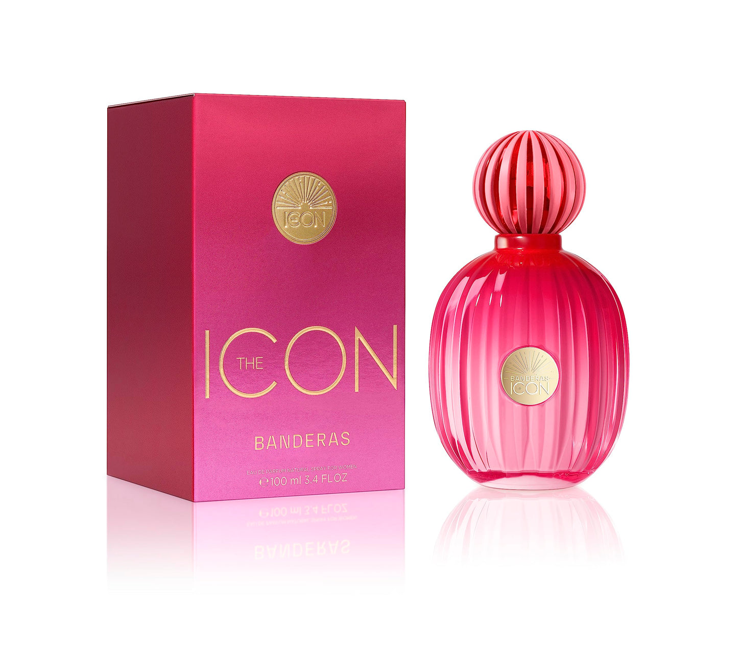 Antonio Banderas The Icon Eau De Parfum Spray for Women, 3.4 Ounce