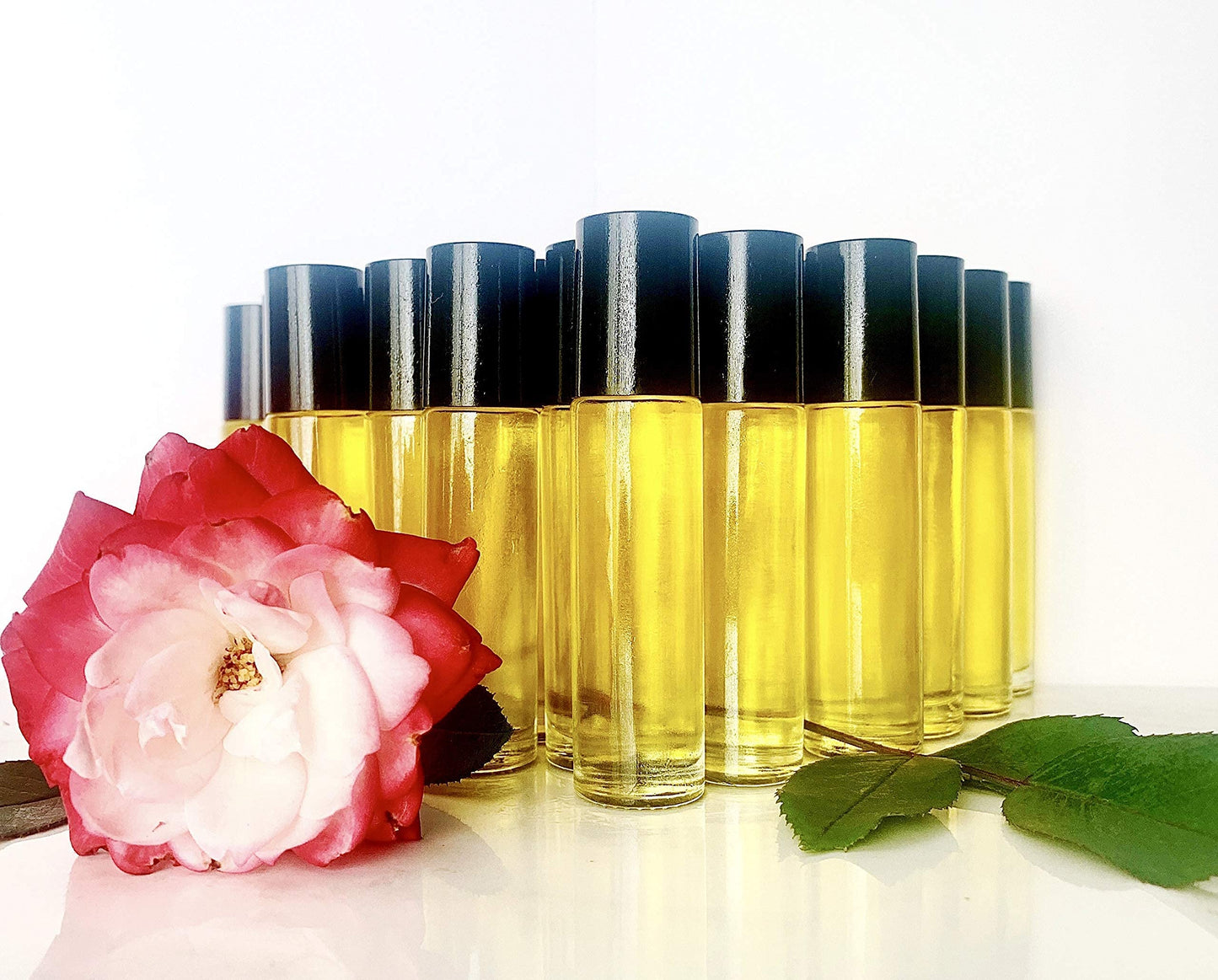 shamarwyn Rose Perfume Oil, Natural Organic, Botanical Fragrance, Pure Essential Oil Blend, Roll-On 10ml