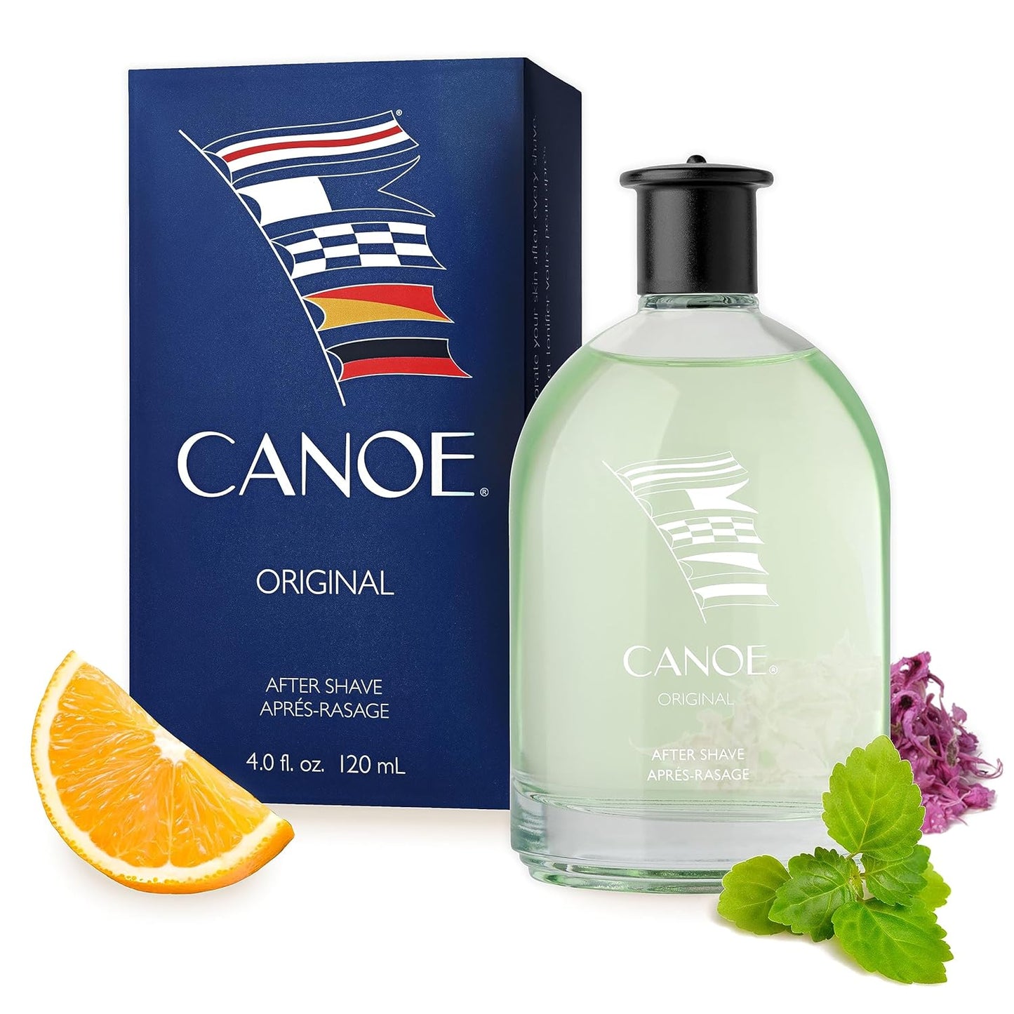 CANOES Aftershave Splash for Men - Classic Sport Scent | 4 fl oz, Adventurous Essence