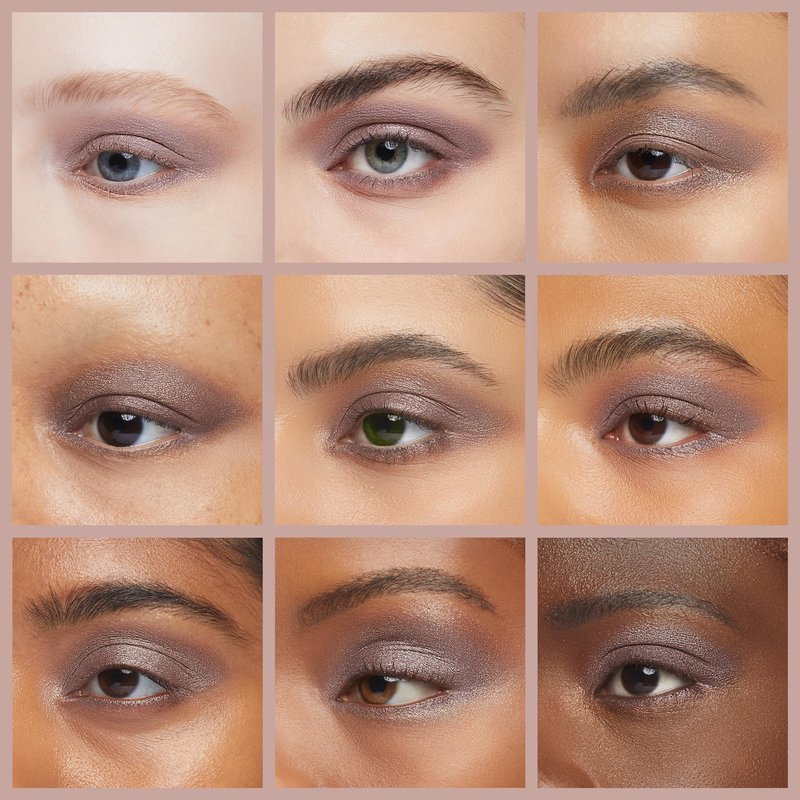 Palladio Waterproof Eyeshadow Stick with Blending Sponge, Long Lasting & Effortless Application, Smudge Free & Crease Proof Formula, Matte & Shimmer Shades, Buildable Eye Shadow (Pearl shimmer)