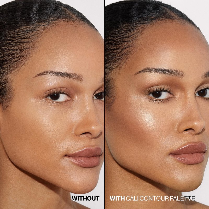 Smashbox The Cali Contour Palette | Six-Shade Contour Kit with Highlighter, Bronzer and Blush to add Dimension + Glow, 0.69 Ounce, Light to Medium