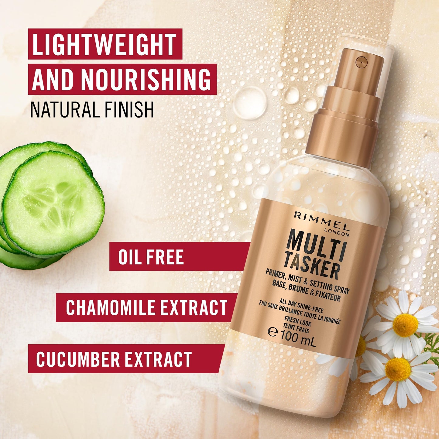 Rimmel Multi-Tasker Setting Spray 3.3 fl oz (Pack of 1)
