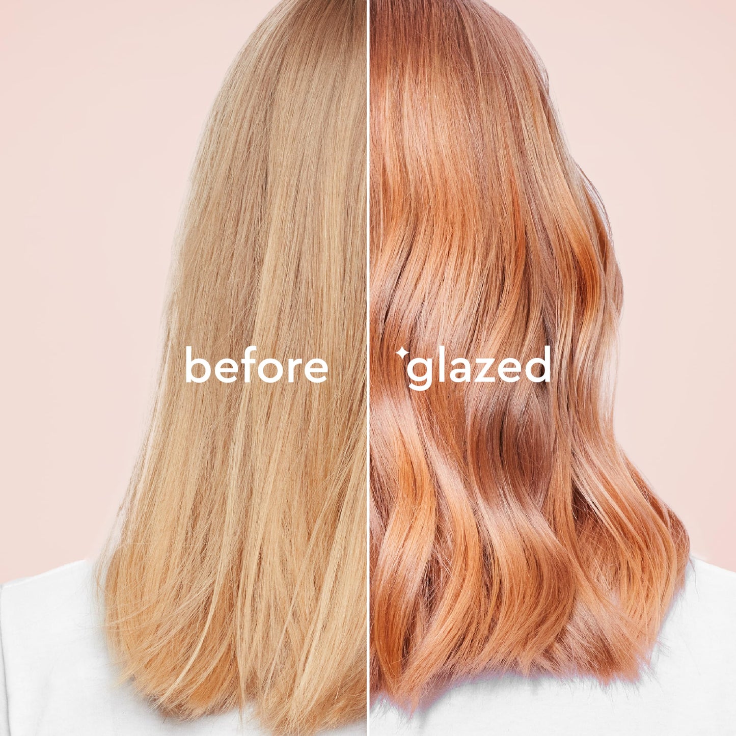 Glaze Sheer Glow Transparent Clear Conditioning Copper Crush Gloss, 6.4fl oz (2-3 Treatments) - Award-Winning Conditioning Semi-Permanent Hair Color