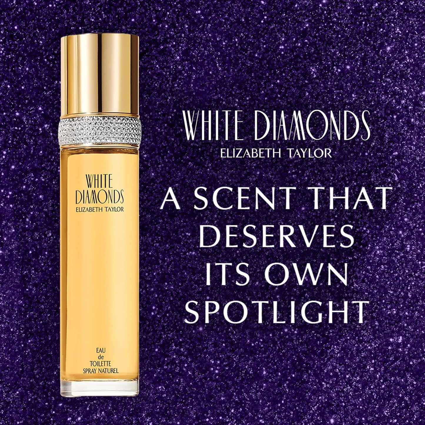 Elizabeth Taylor White Diamonds Women's Perfume - Long-Lasting Floral Eau de Toilette Spray | 1.7 fl oz