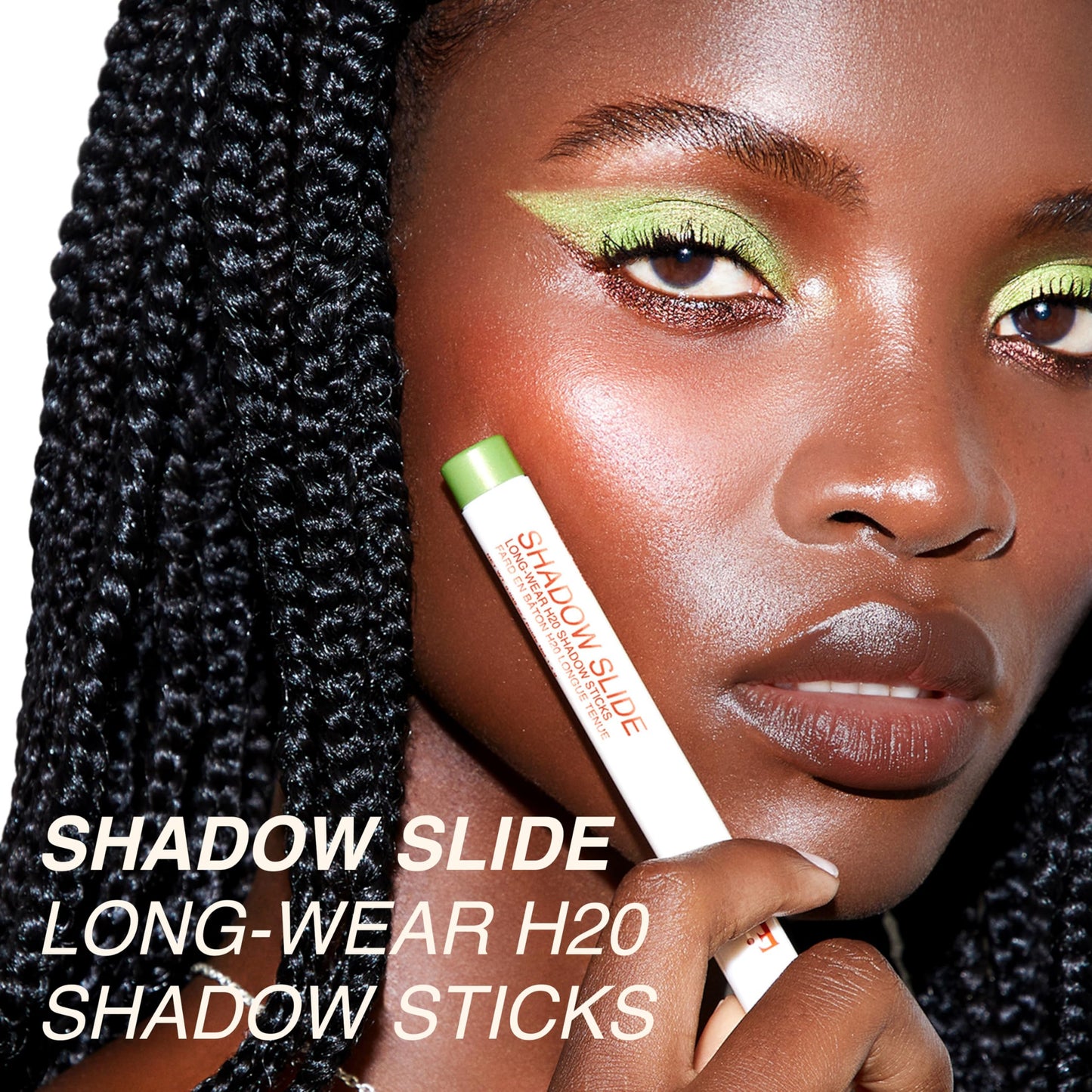 Freck Beauty SHADOW SLIDE Long Wear H2O Shadow Stick | Creamy, Waterproof Eyeshadow Crayon, Highly Pigmented, Smudge-Resistant, Easy Glide for All-Day Wear | Lid Drip (Warm Champagne)
