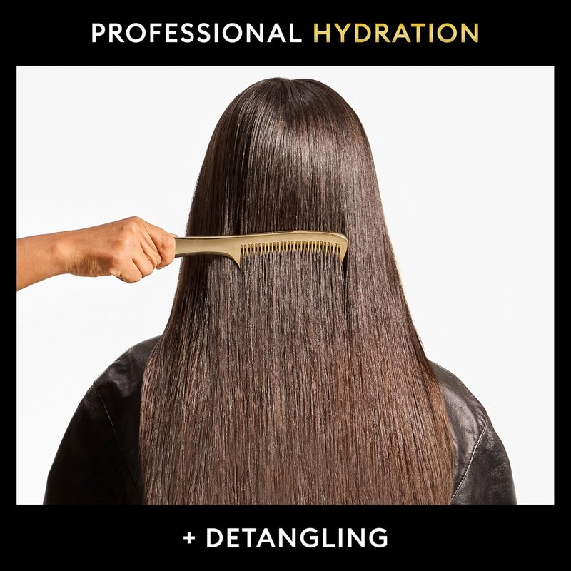 TRESemmé Hydrating Detangling Cream Serum - Ultra Shine Gloss, 5.7 Fl Oz | 72-Hour Moisture