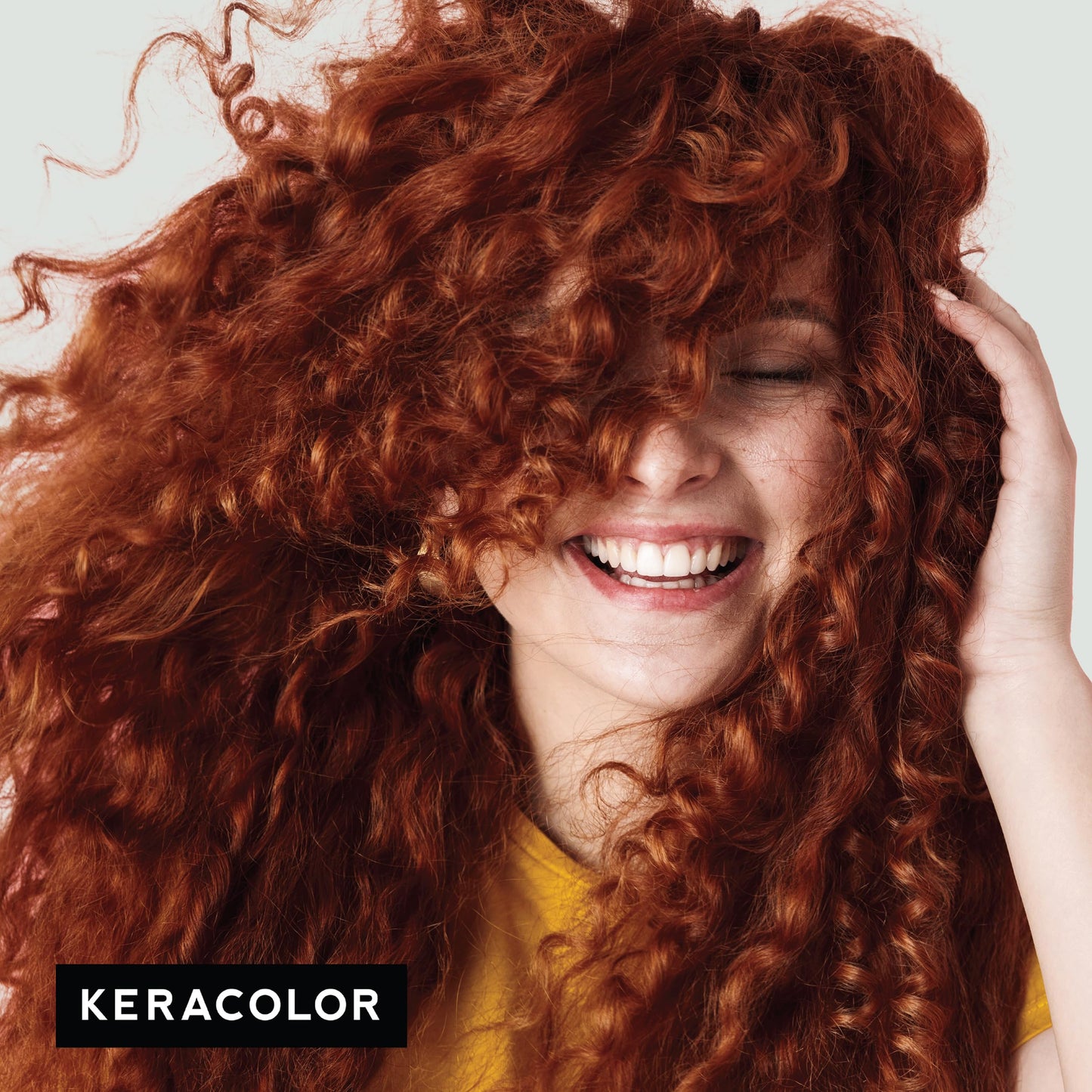 Keracolor Color + Clenditioner 3-in-1 Color-Depositing Conditioner, Gently Cleanses & Conditions, Semi-Permanent Auburn Hair Color, 12 Fl Oz
